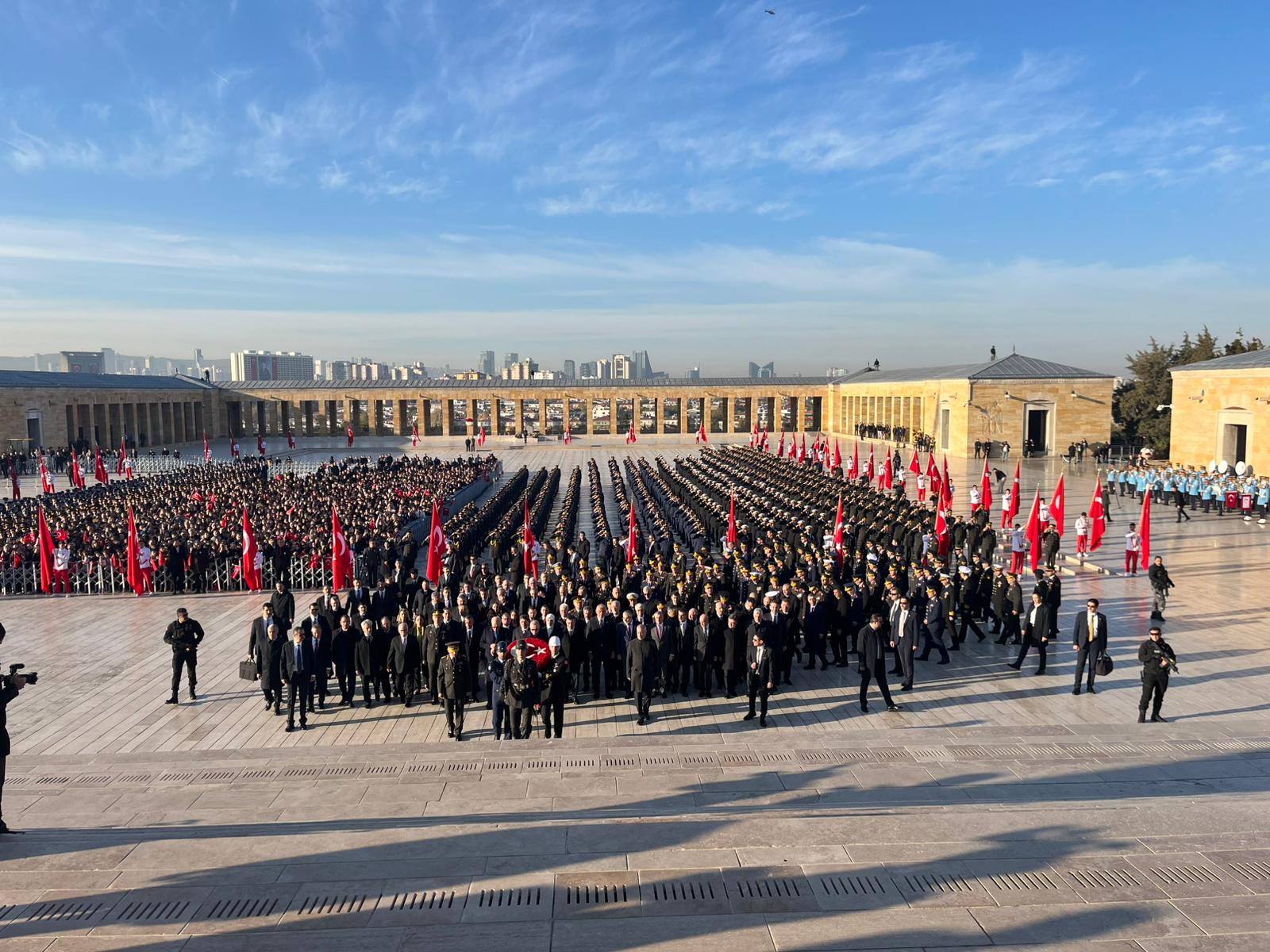 Anıtkabir saygı duruşu