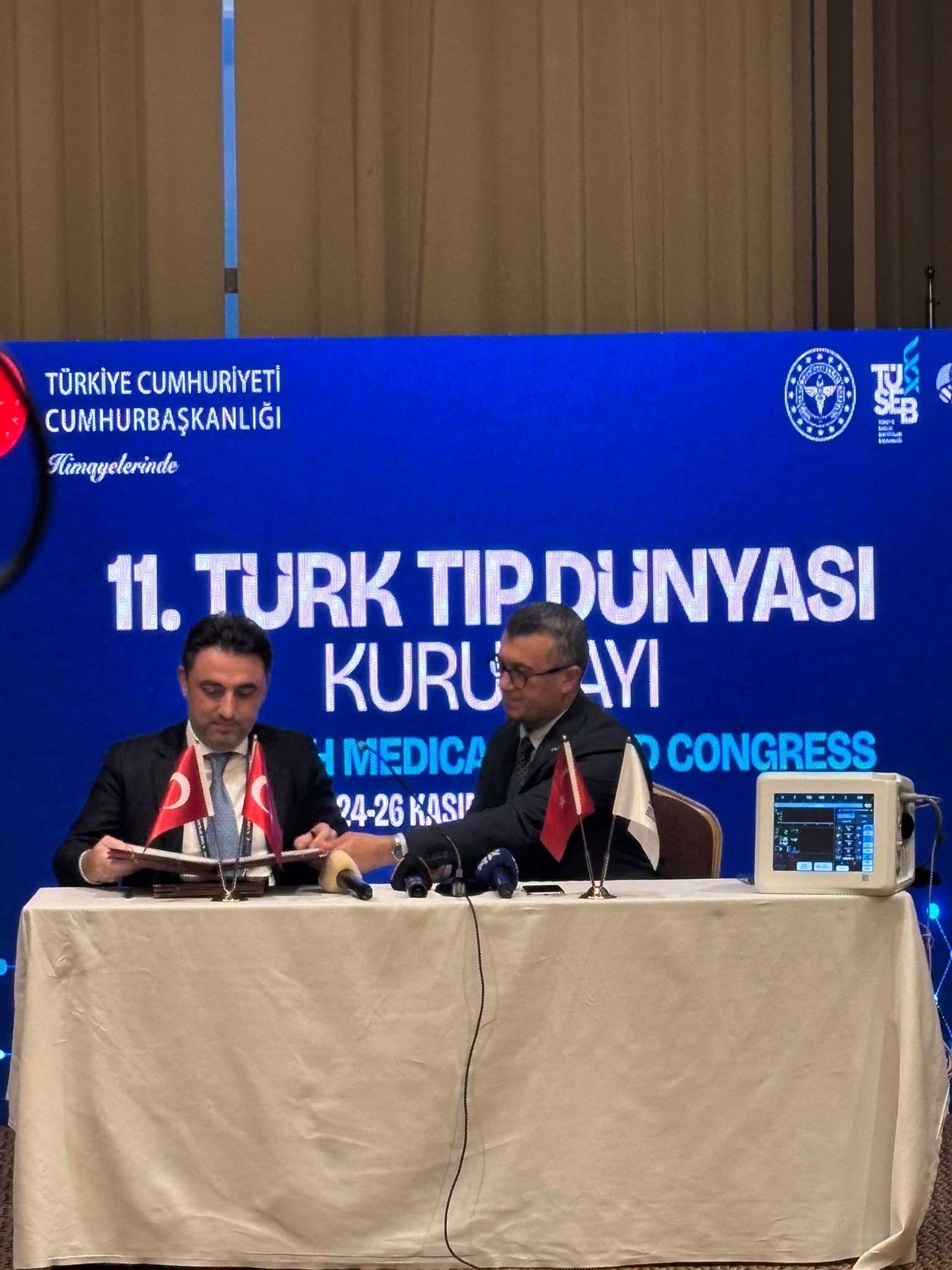 TÜSEB Polifarma SMA ilacı protokol imza töreni