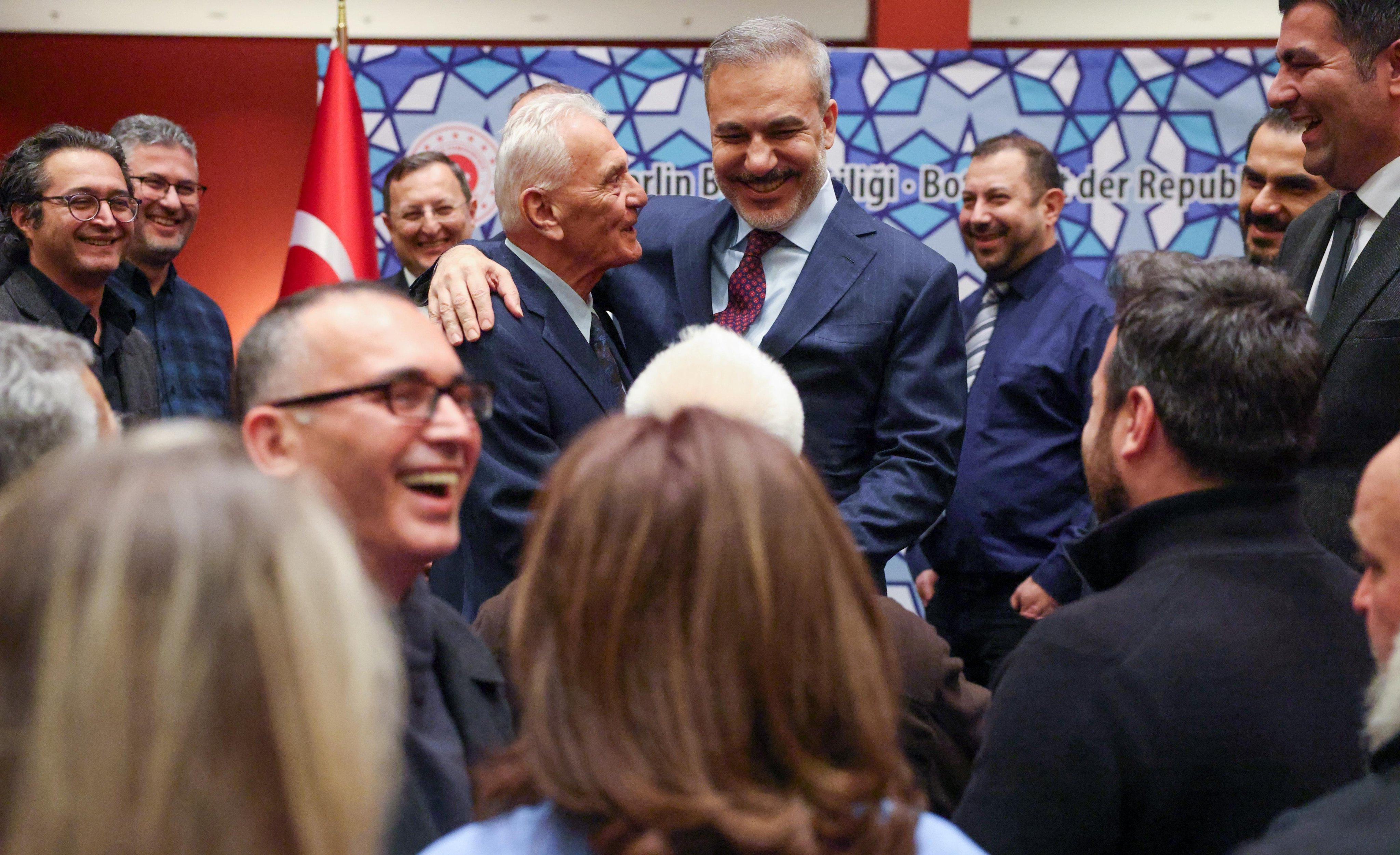 Hakan Fidan Berlin Büyükelçiliği