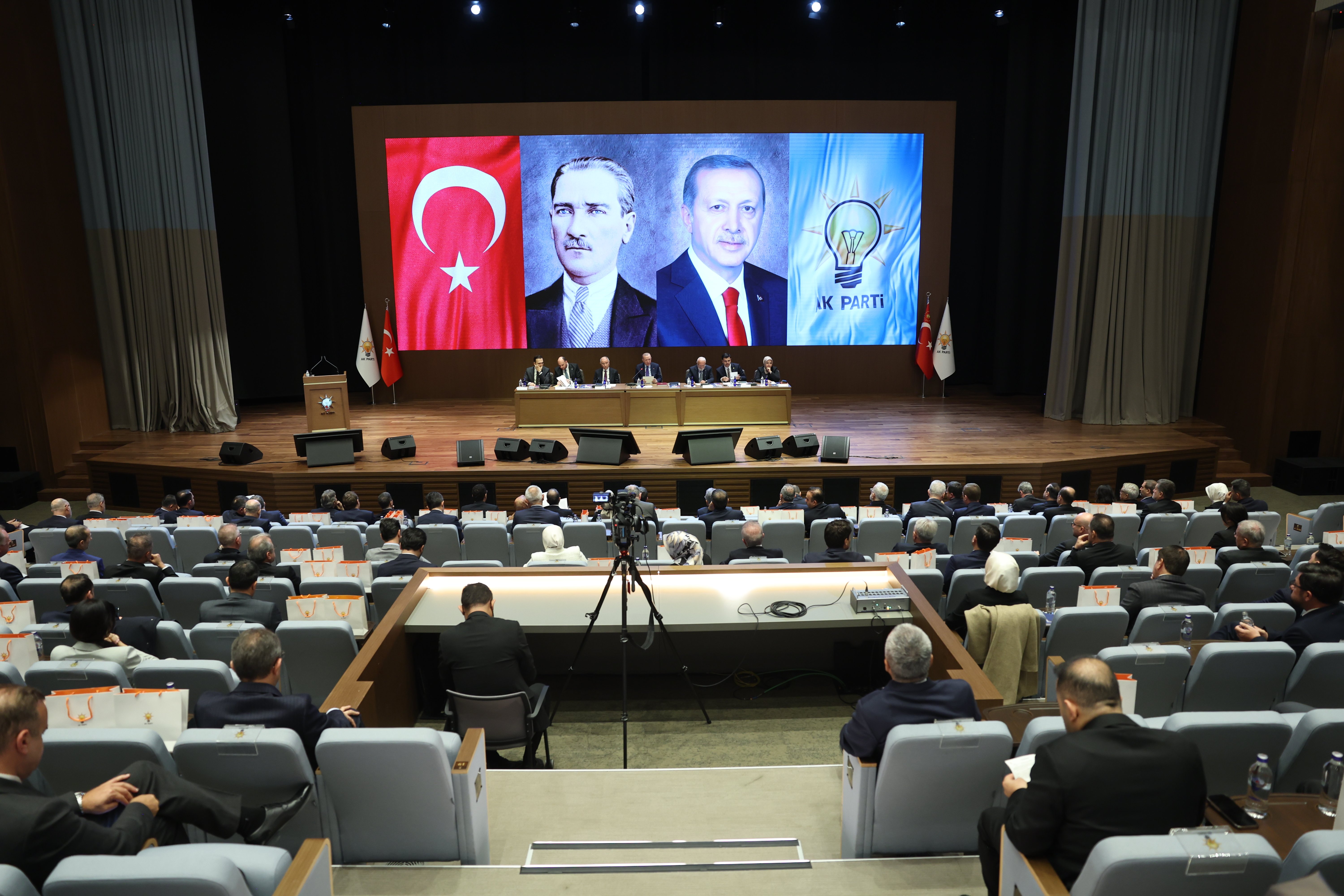 AK Parti MKYK Toplantısı Recep Tayyip Erdoğan