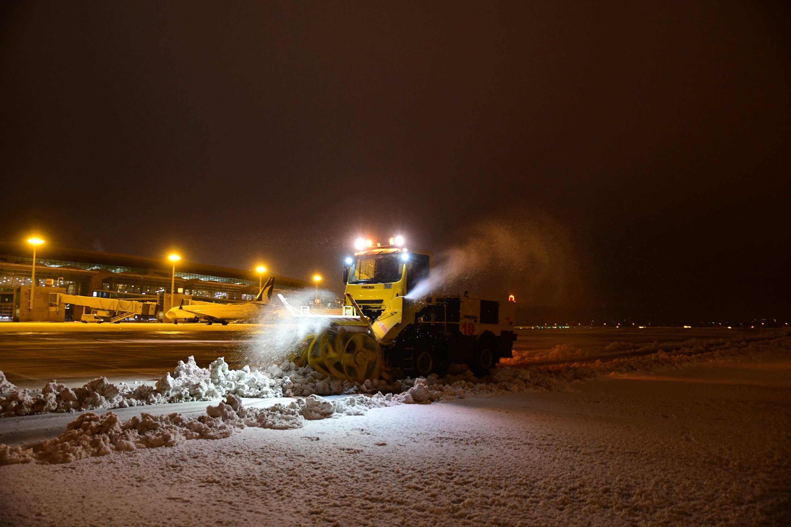 Abdulkadir Uraloğlu karla mücadele