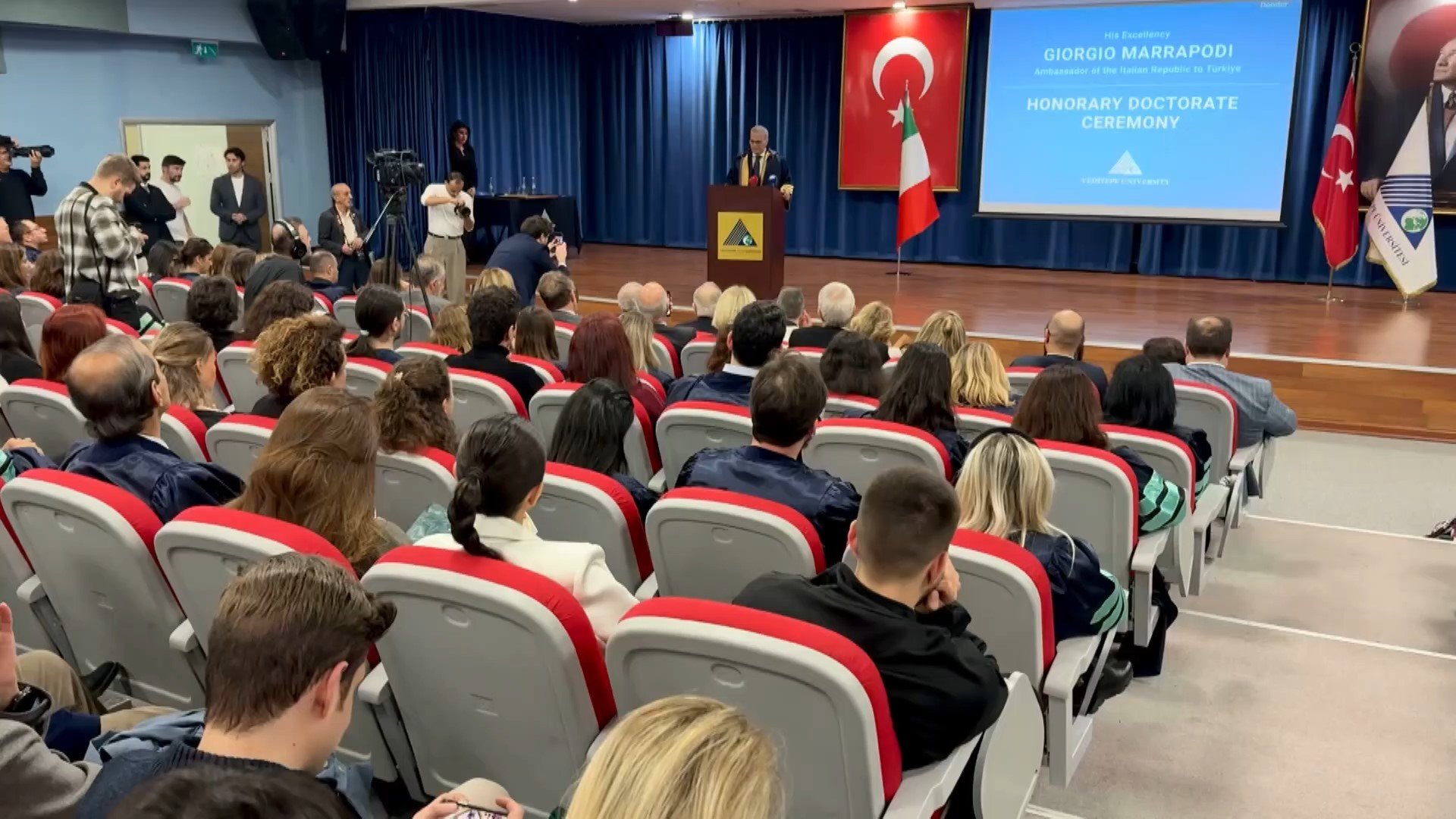 Yeditepe Üniversitesi fahri doktora töreni