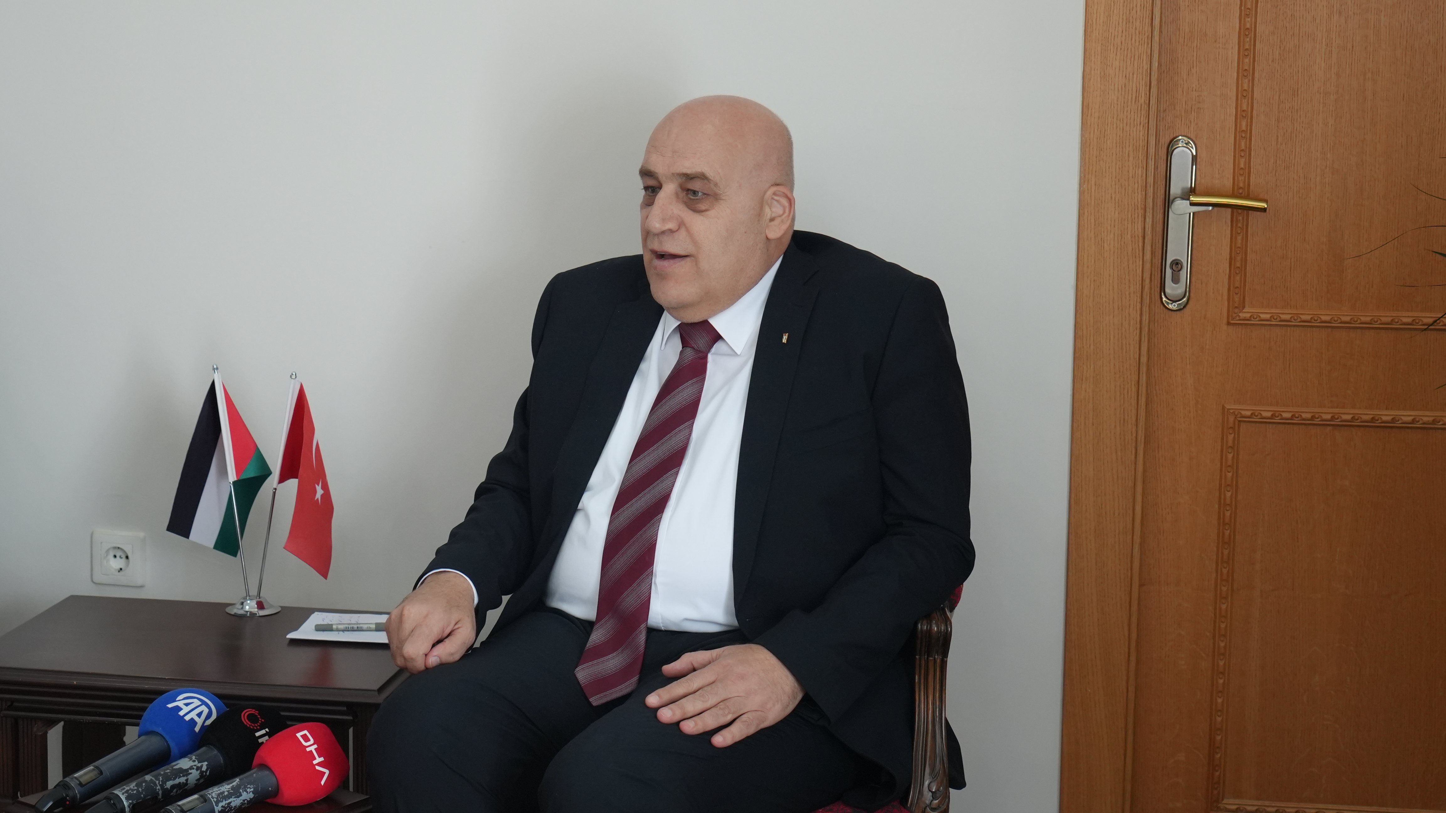 Le Trio Joubran Filistin Büyükelçisi ziyareti