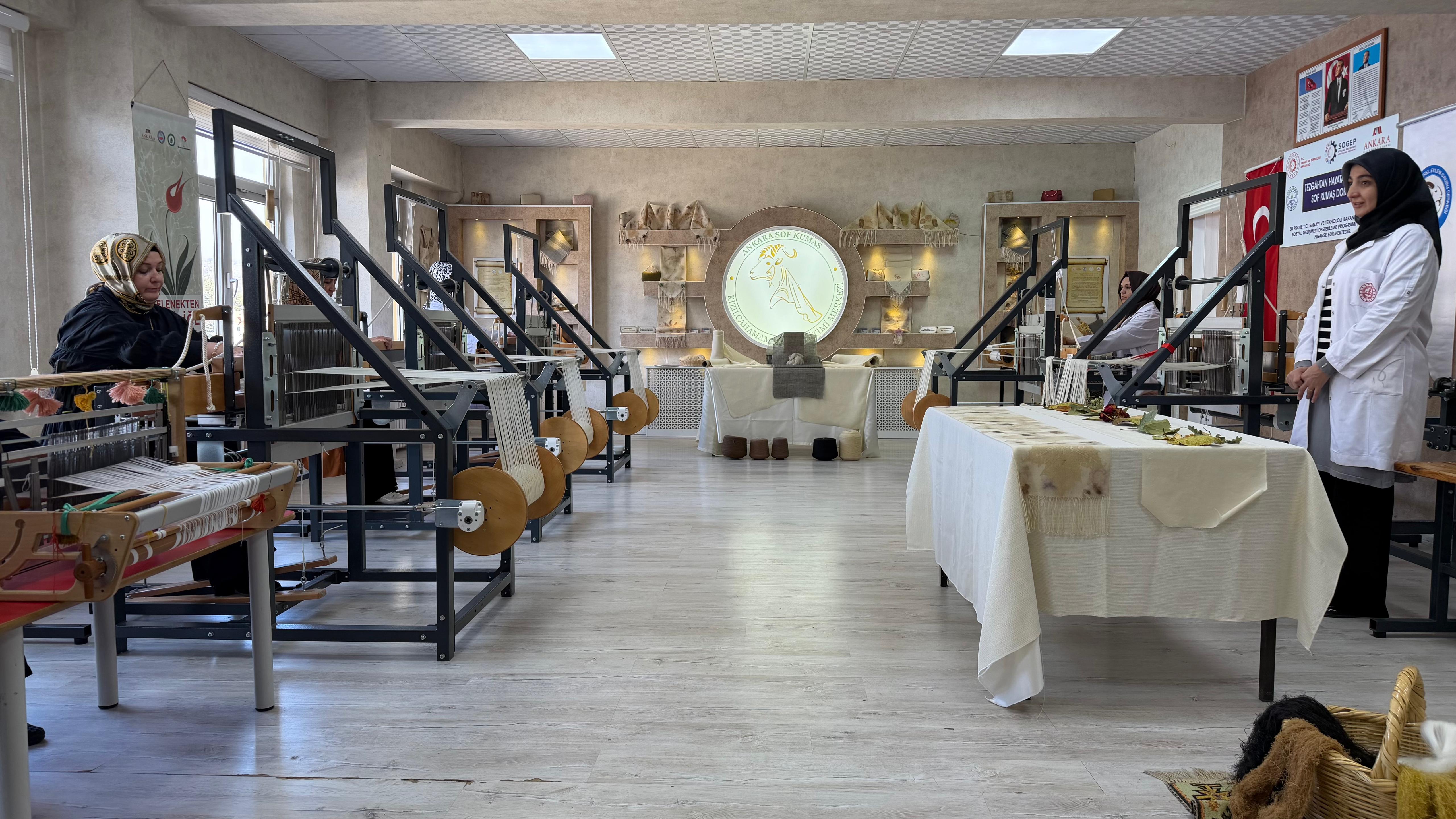 Sof kumaşı işleme