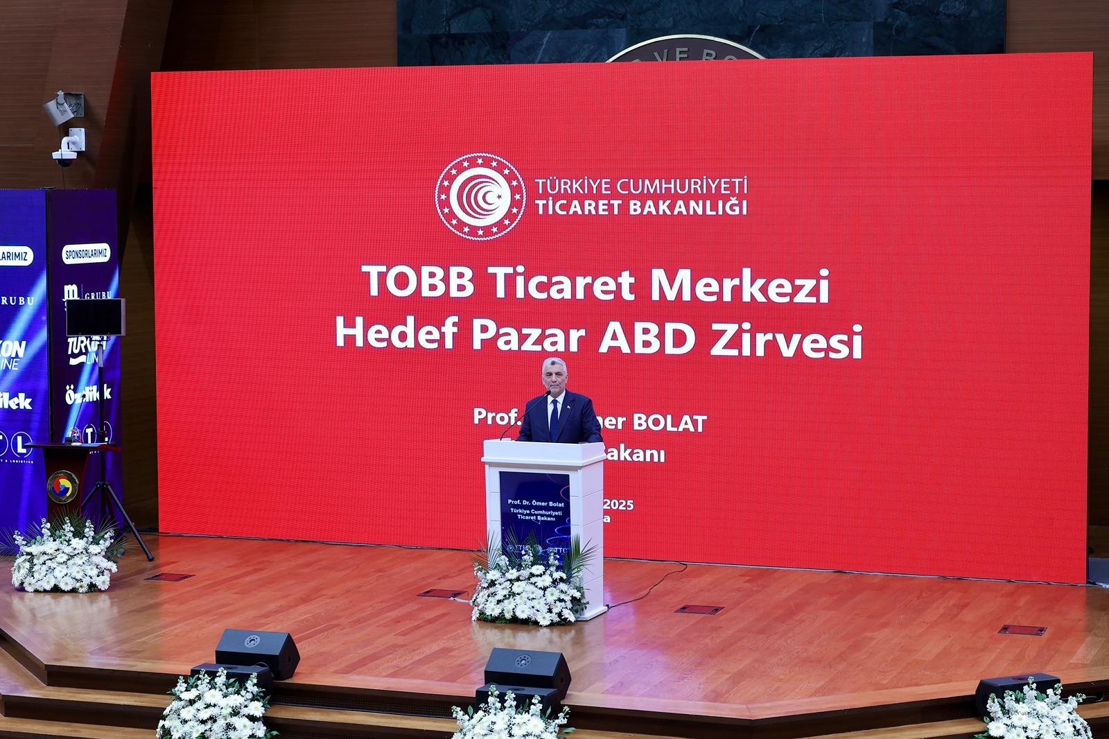 Ticaret Bakanı Ömer Bolat ABD Zirvesi