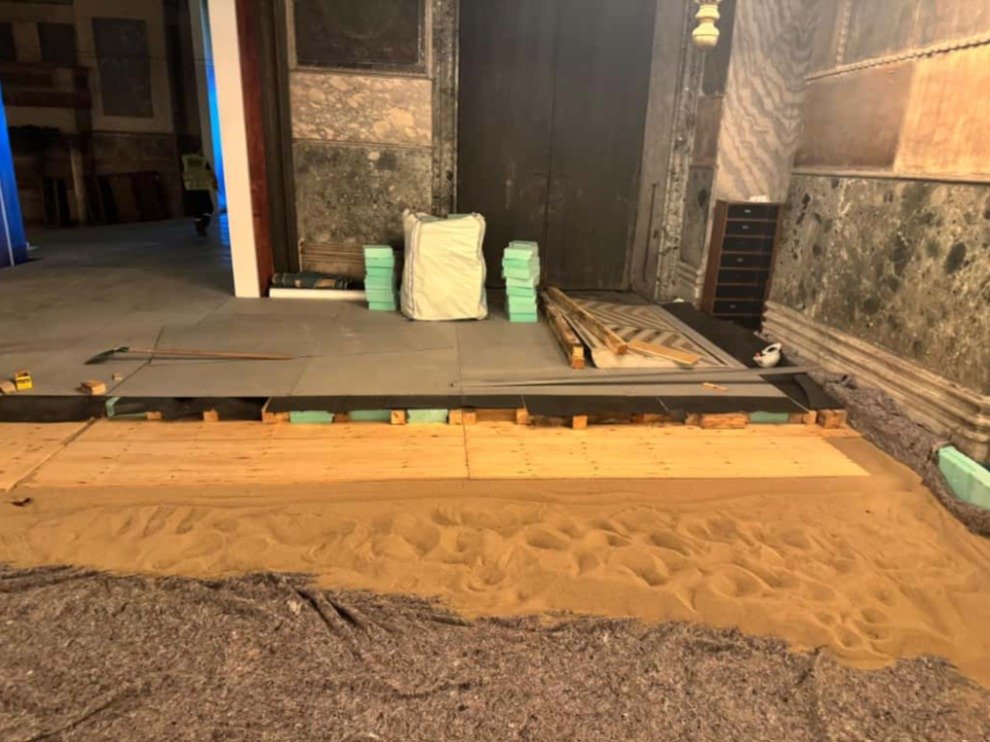 Ayasofya Mermer Zemin Koruma