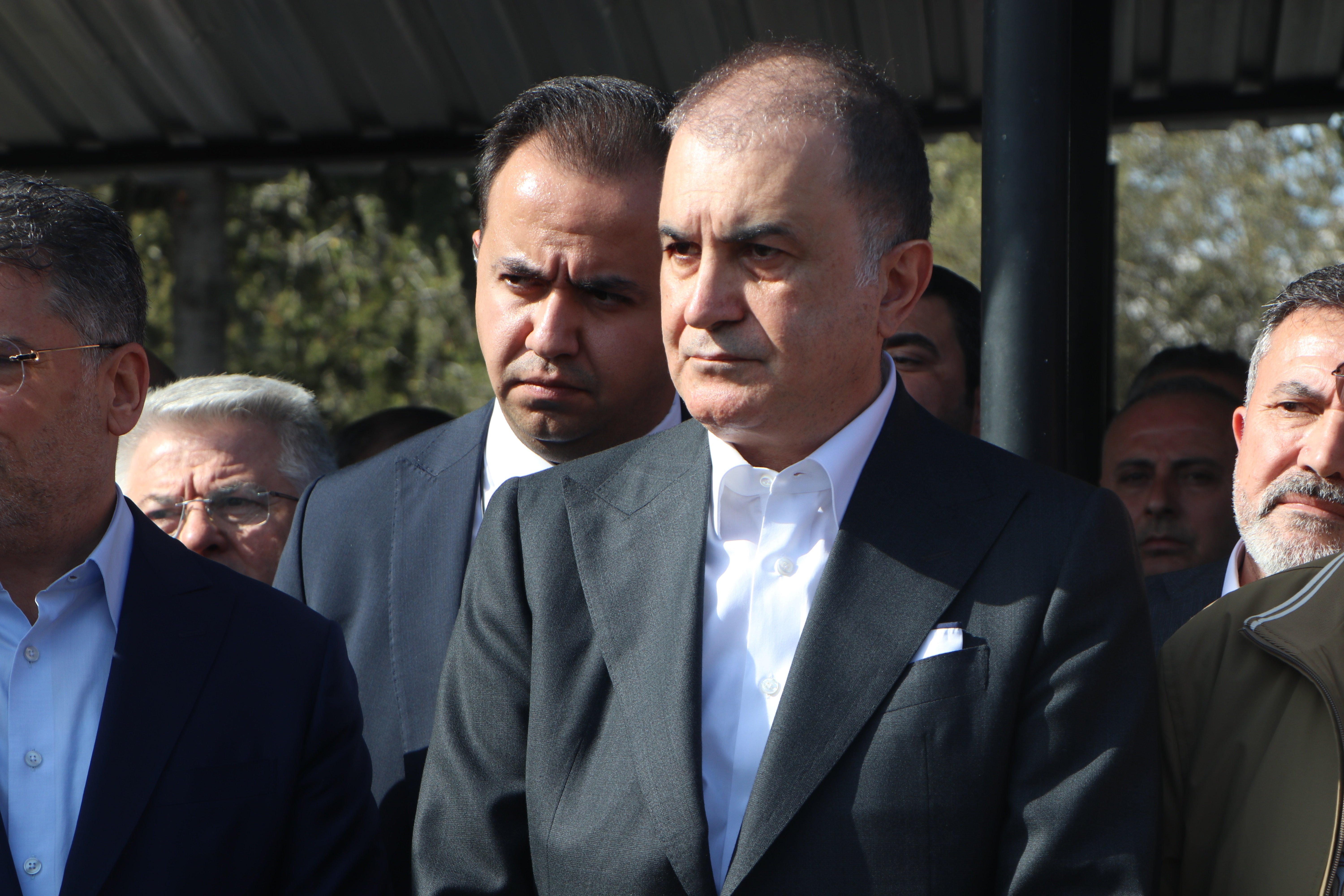 Ömer Çelik taziye kabulü