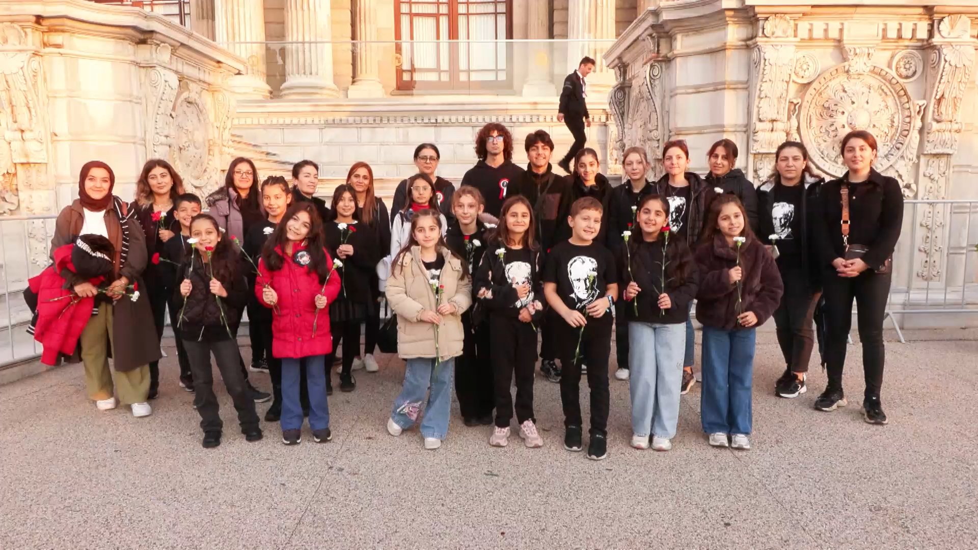 Dolmabahçe Sarayı Atatürk anma töreni