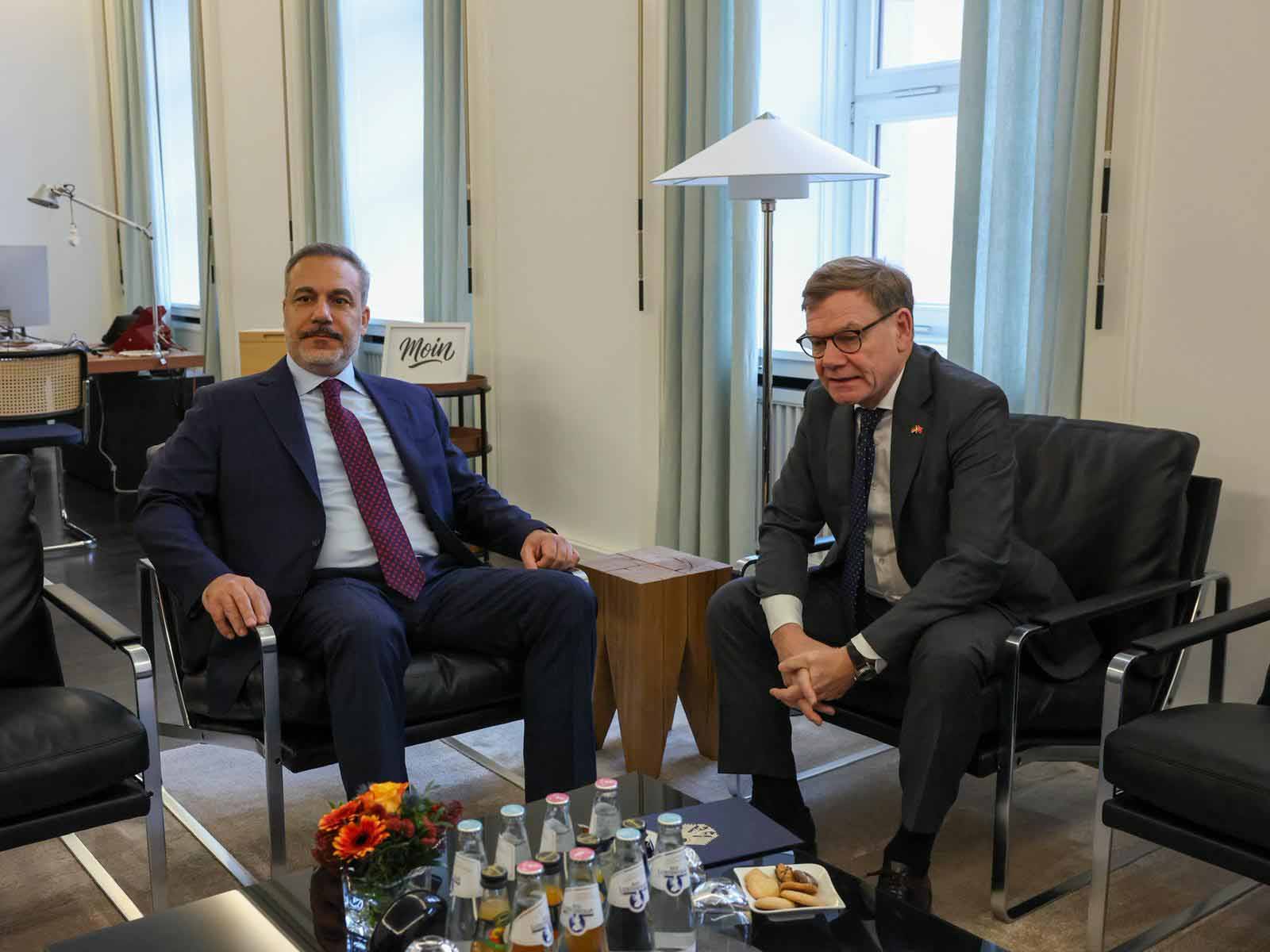 Hakan Fidan Almanya diplomatik görüşme