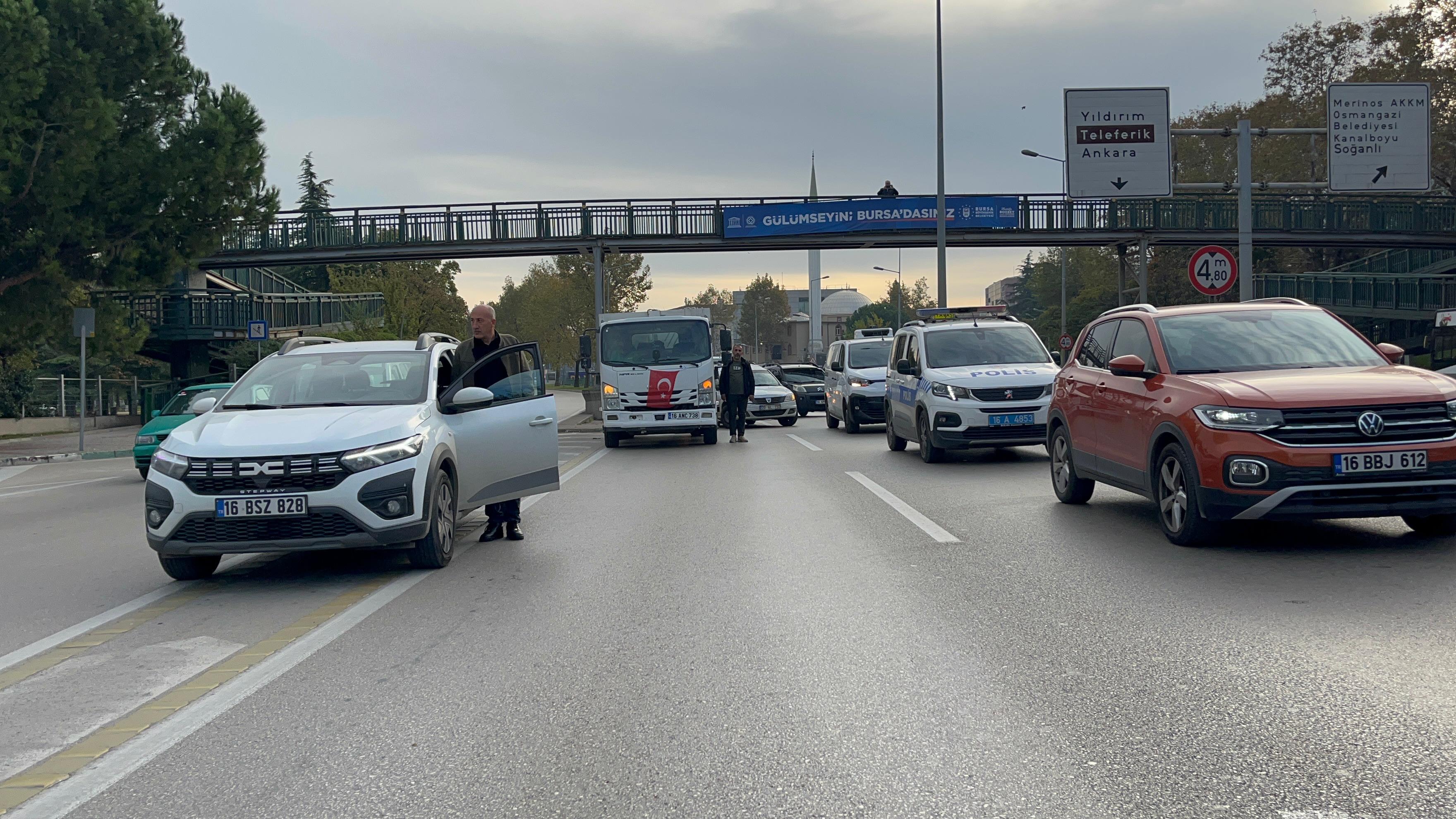Bursa Atatürk anıtı 10 Kasım