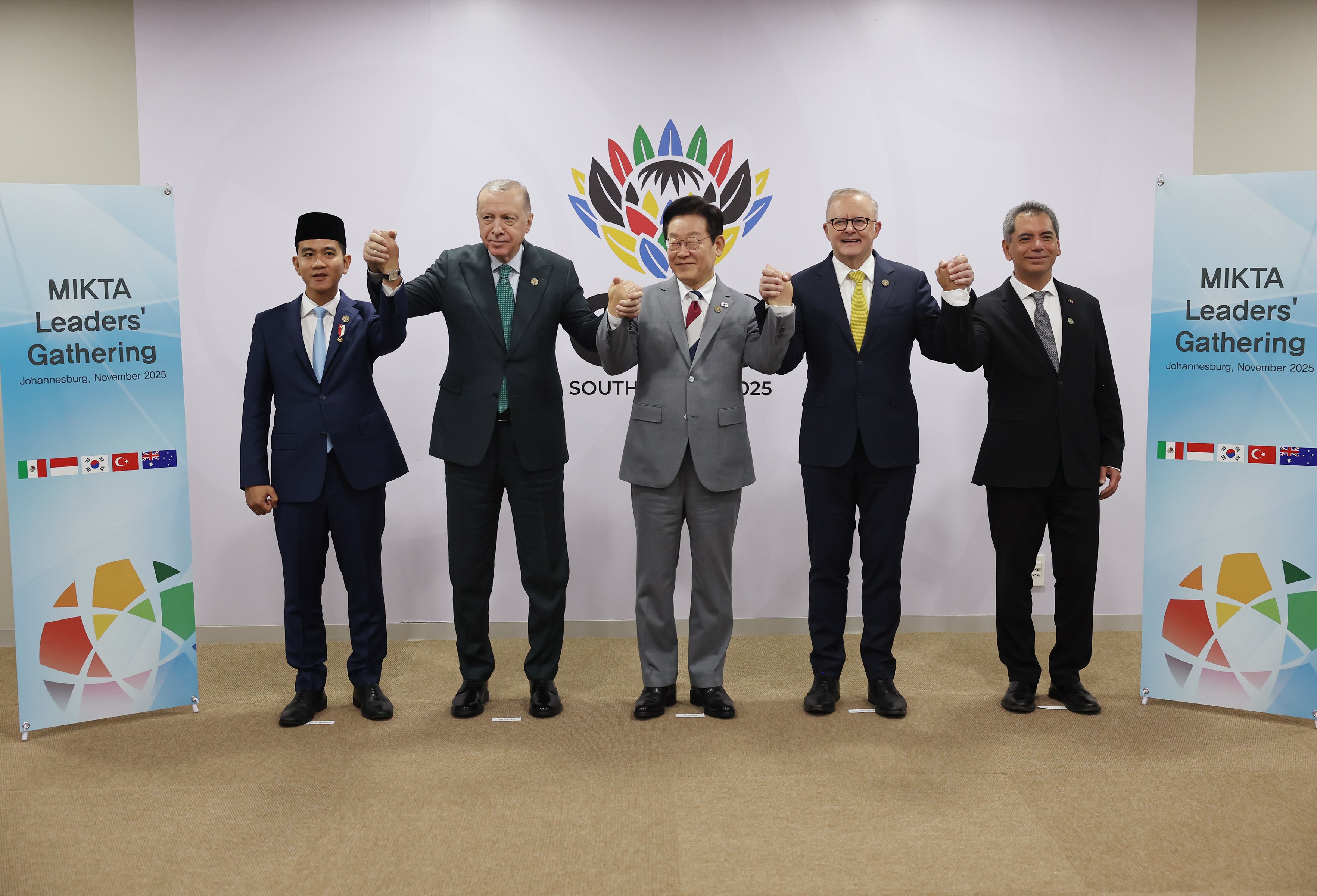 Erdoğan MIKTA Görüşmesi