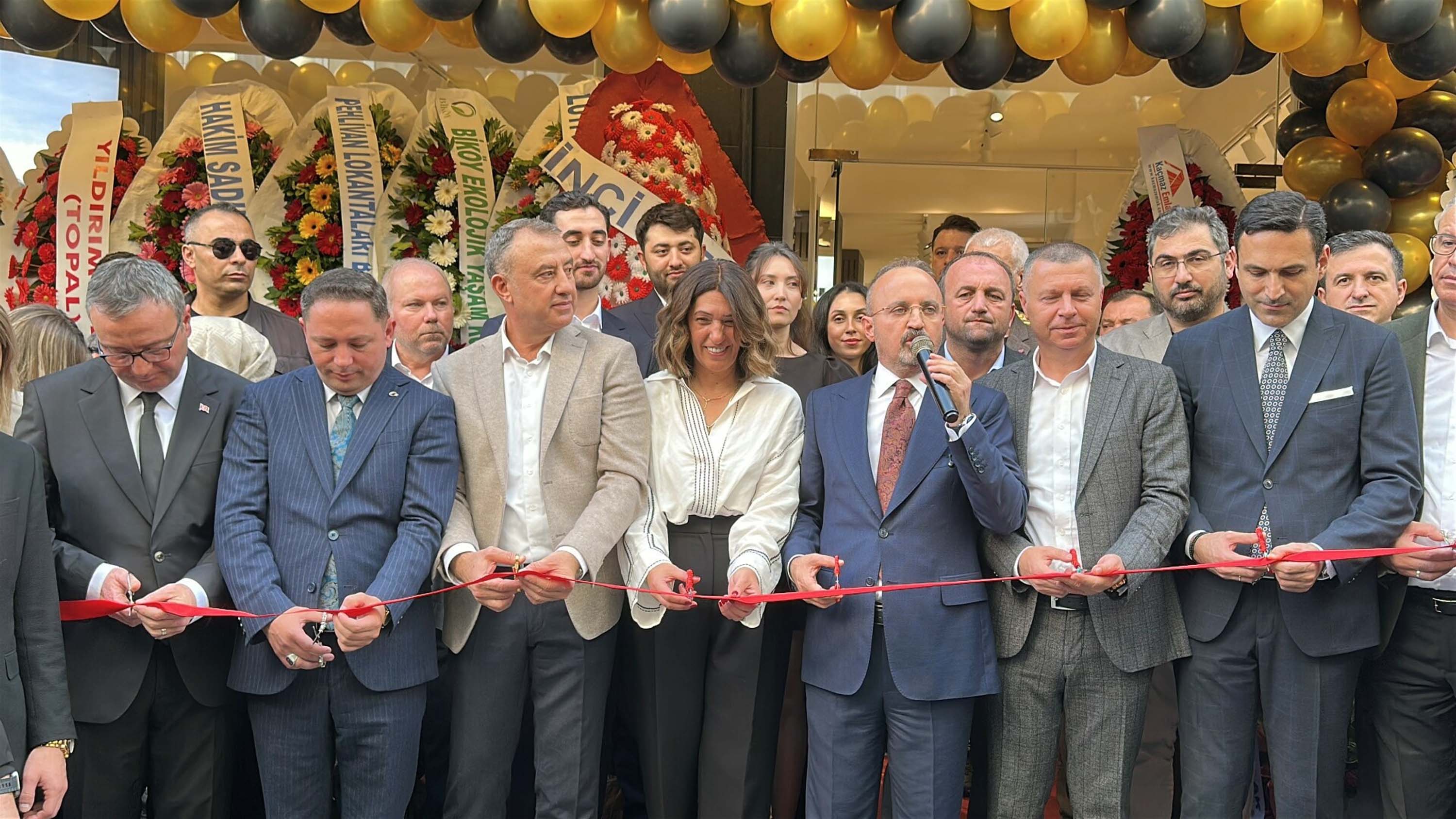 Bülent Turan Biga ziyareti