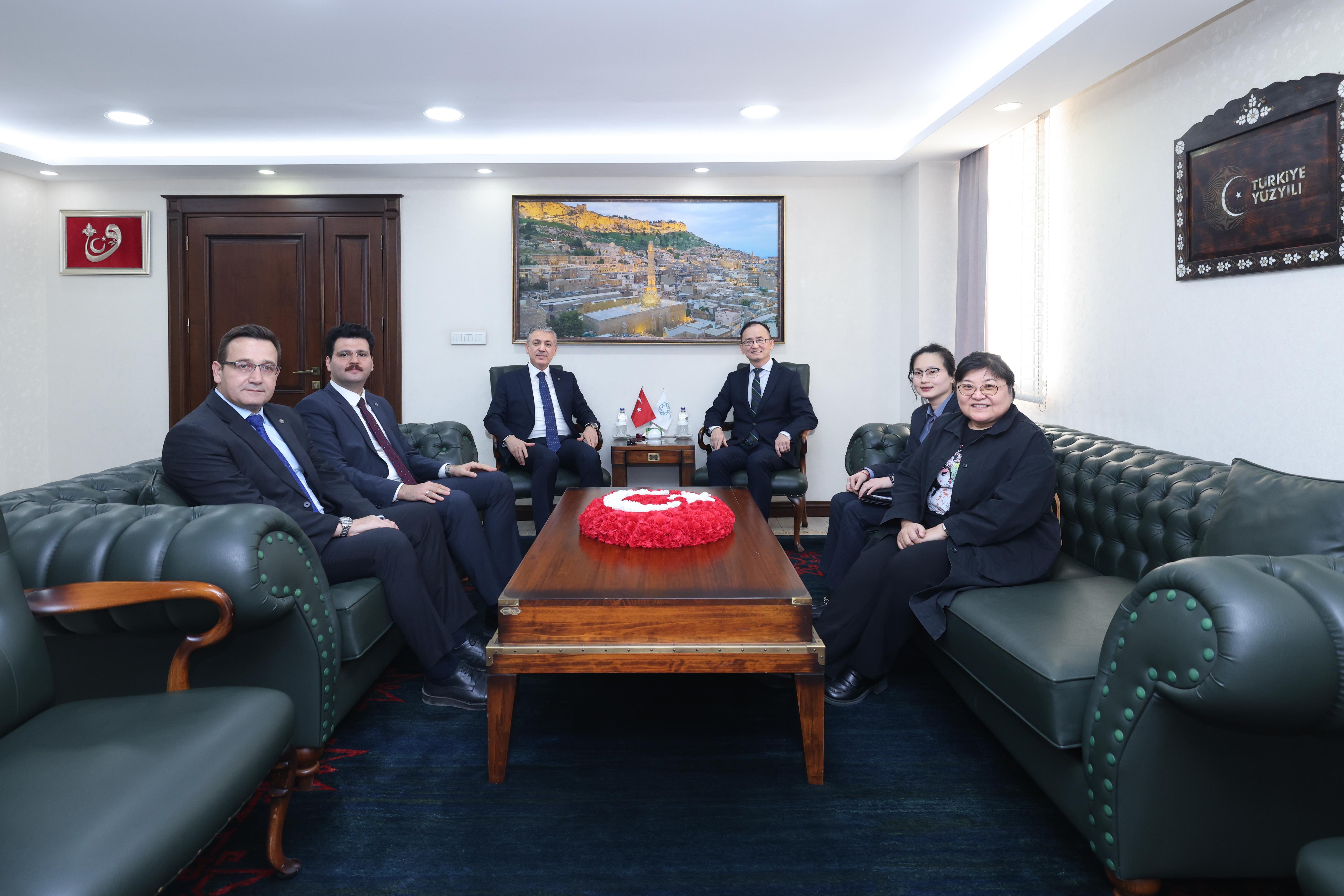 Çin Büyükelçisi Mardin ziyareti