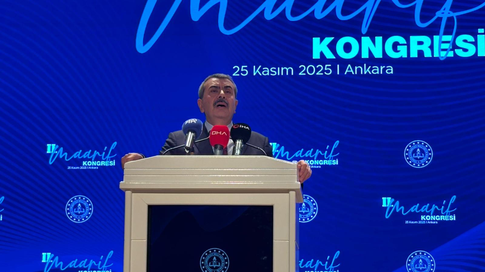 Bakan Yusuf Tekin Maarif Kongresi
