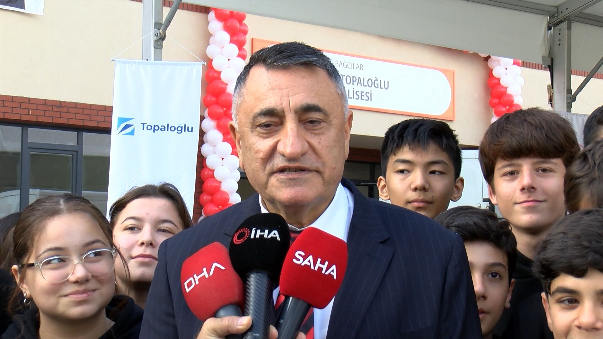 Okul açılış töreni