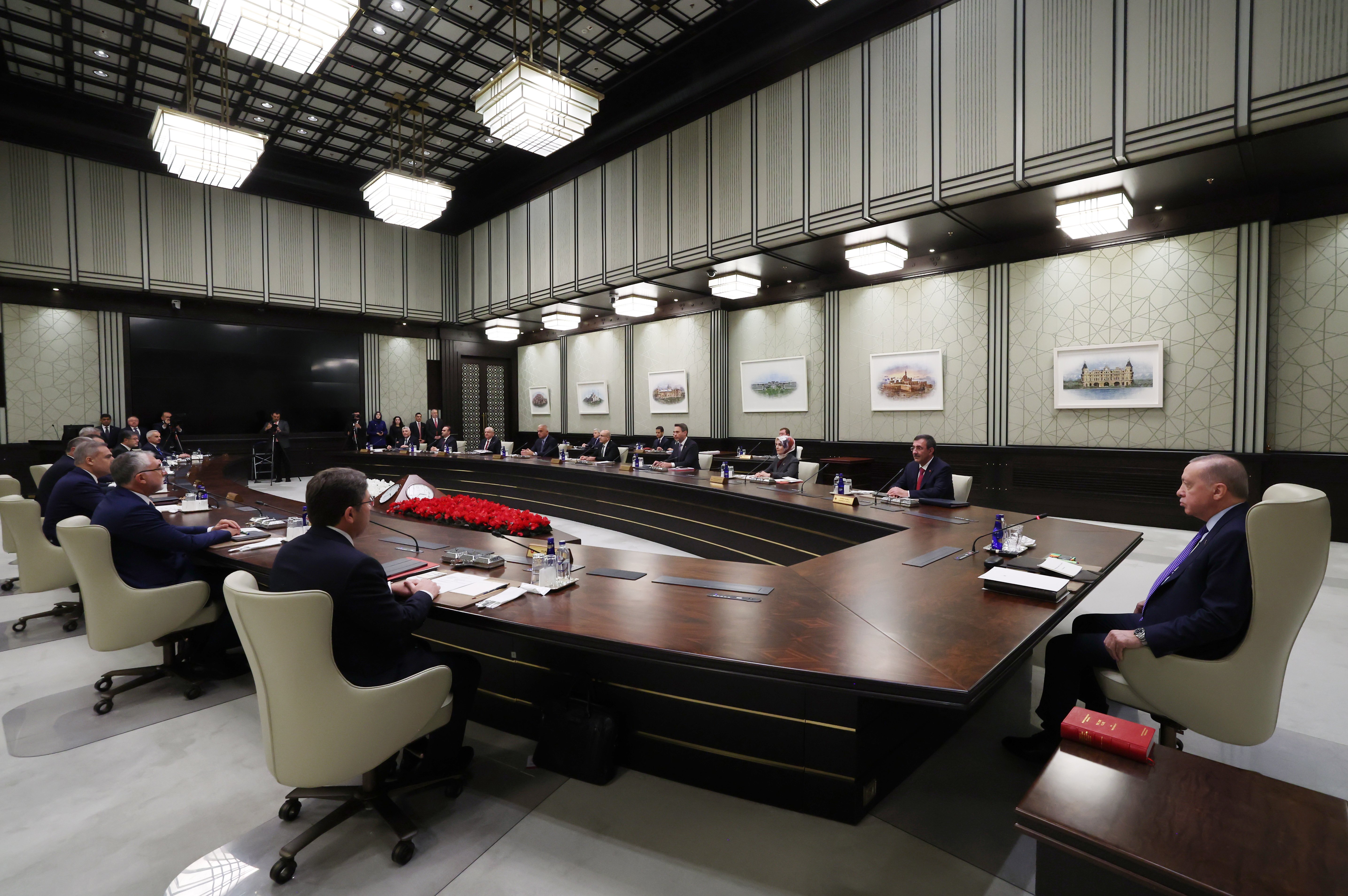 Kabine Toplantısı Bakanlar