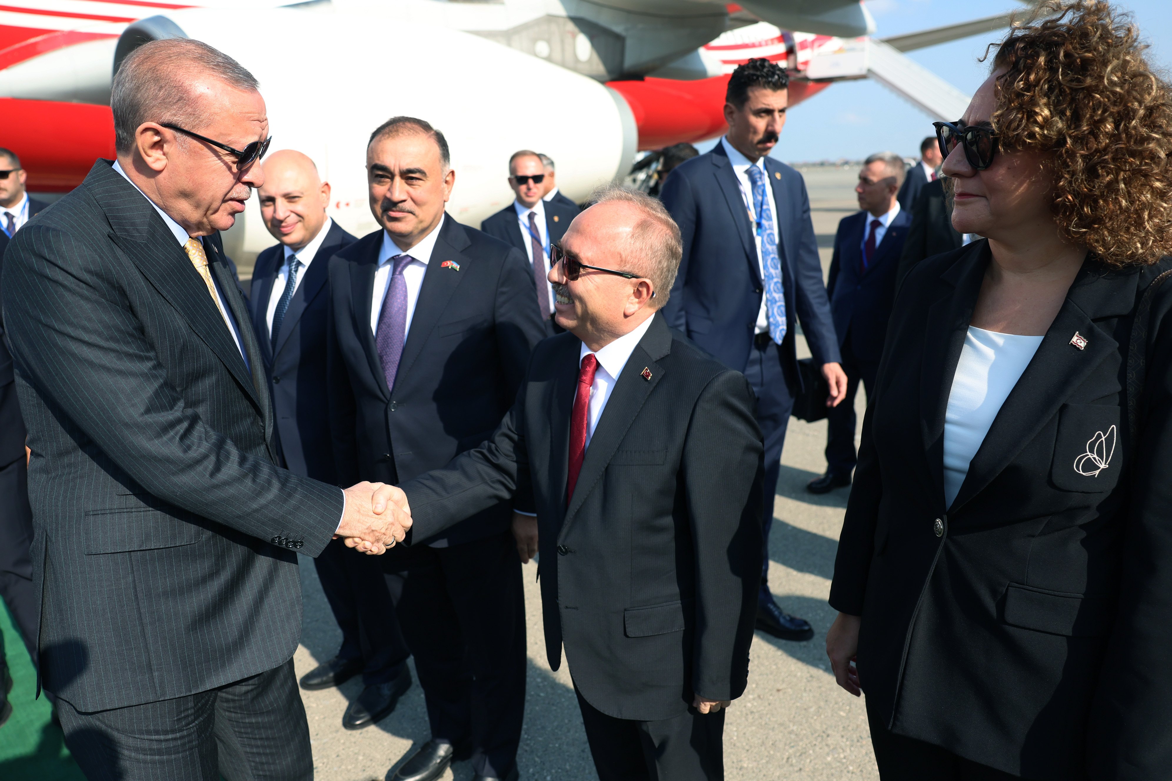 Cumhurbaşkanı Erdoğan Bakü ziyareti