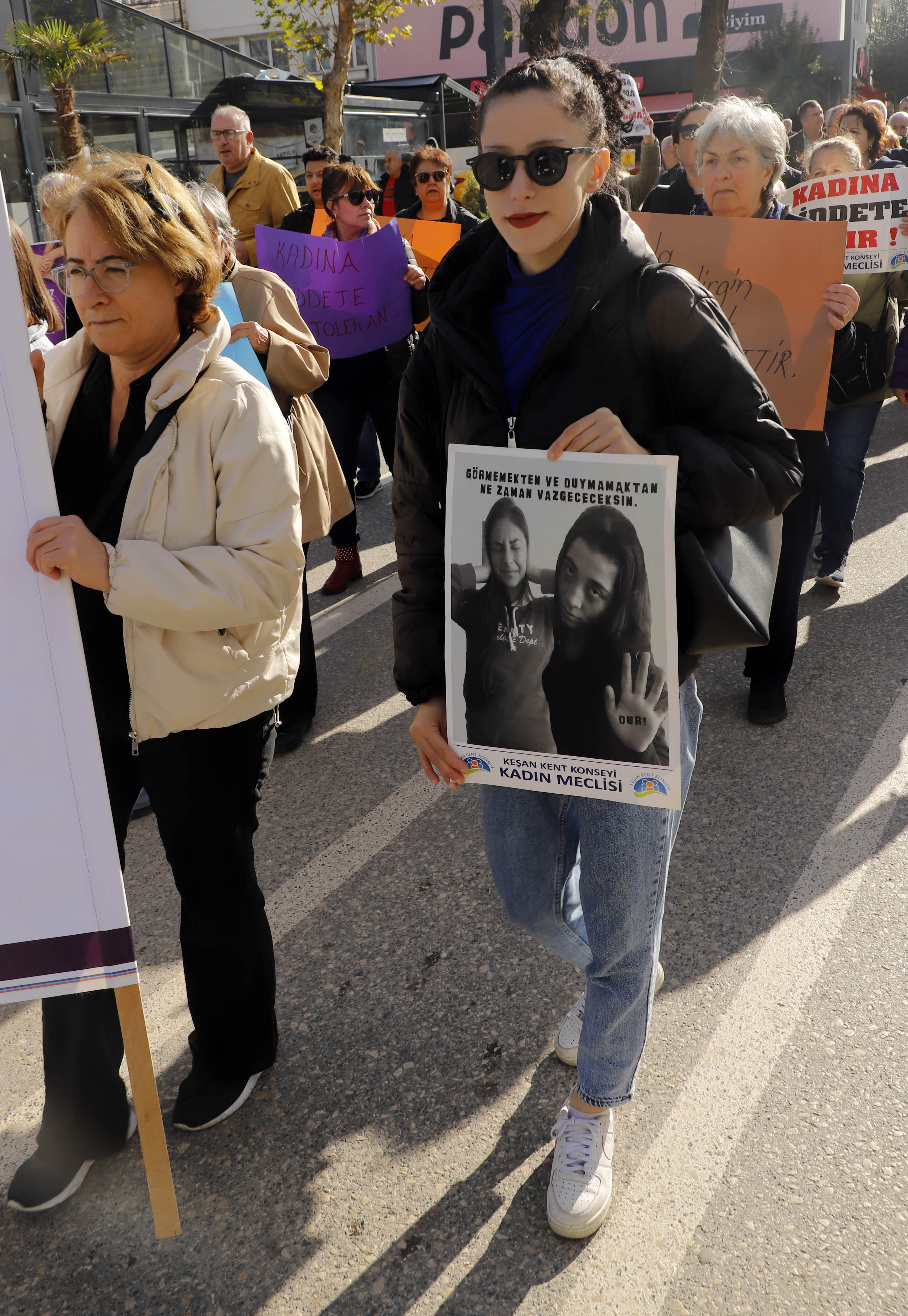 Keşan Kadın Yürüyüşü Son