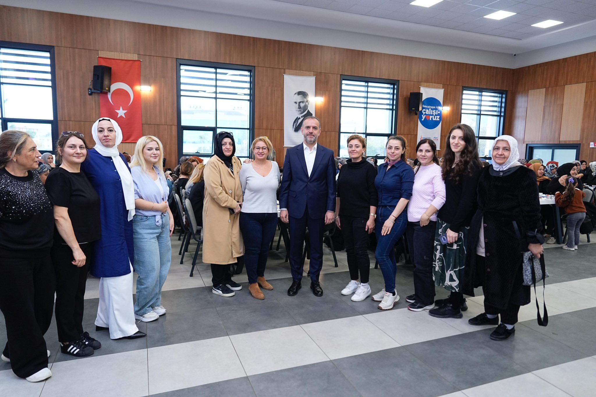 Kadına şiddet semineri Sancaktepe