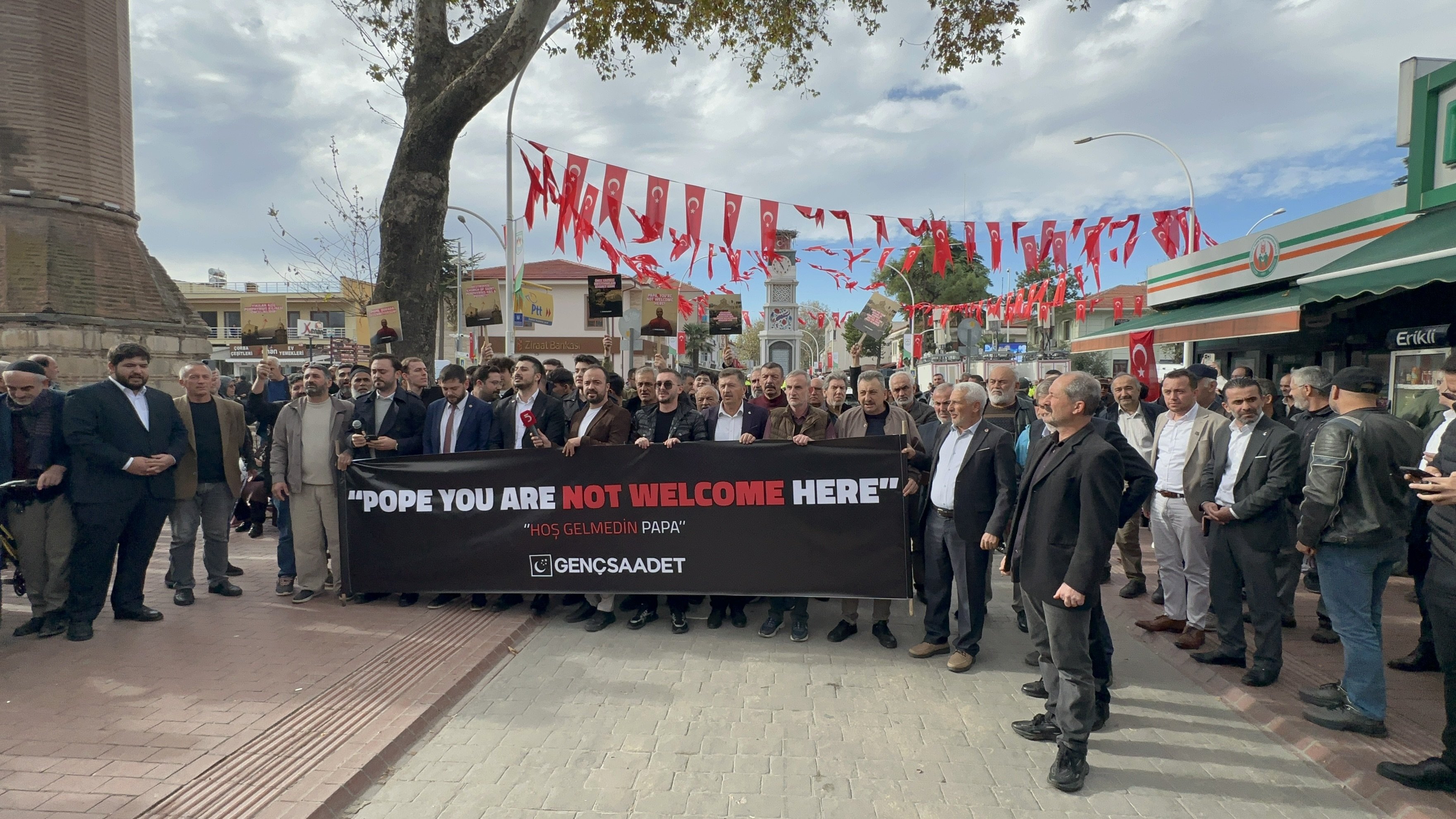 Saadet Partisi Protesto