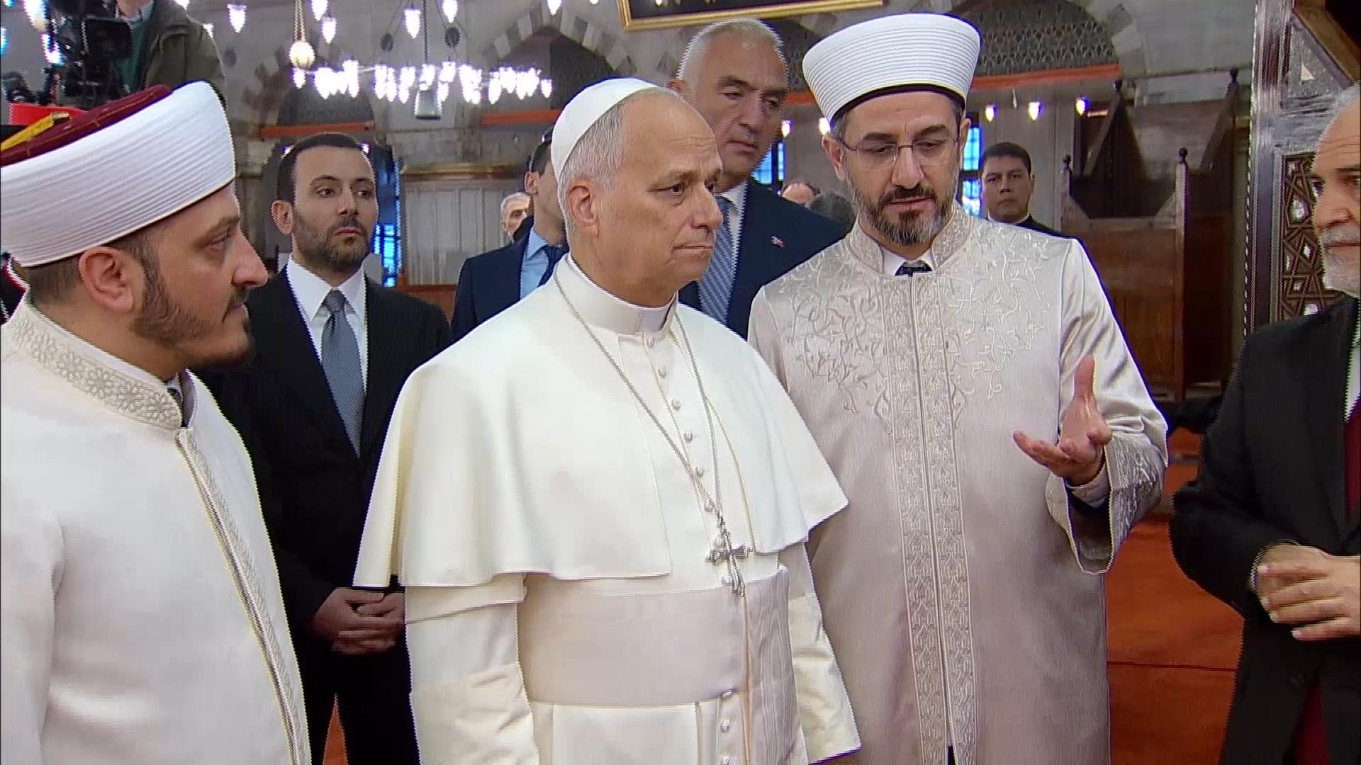 Papa 14. Leo Sultanahmet Camii turu