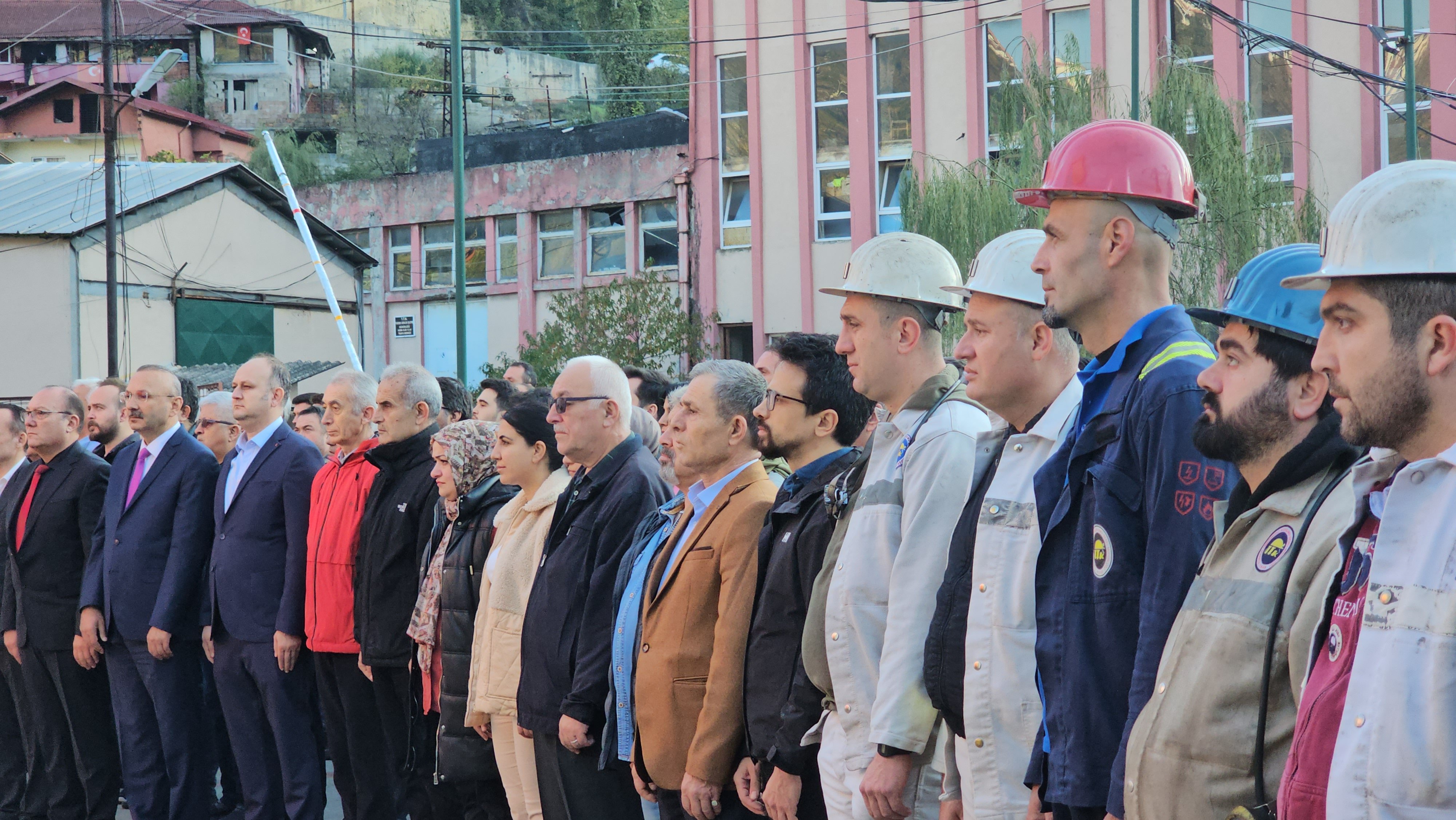 Zonguldak Madenciler Atatürk Anması