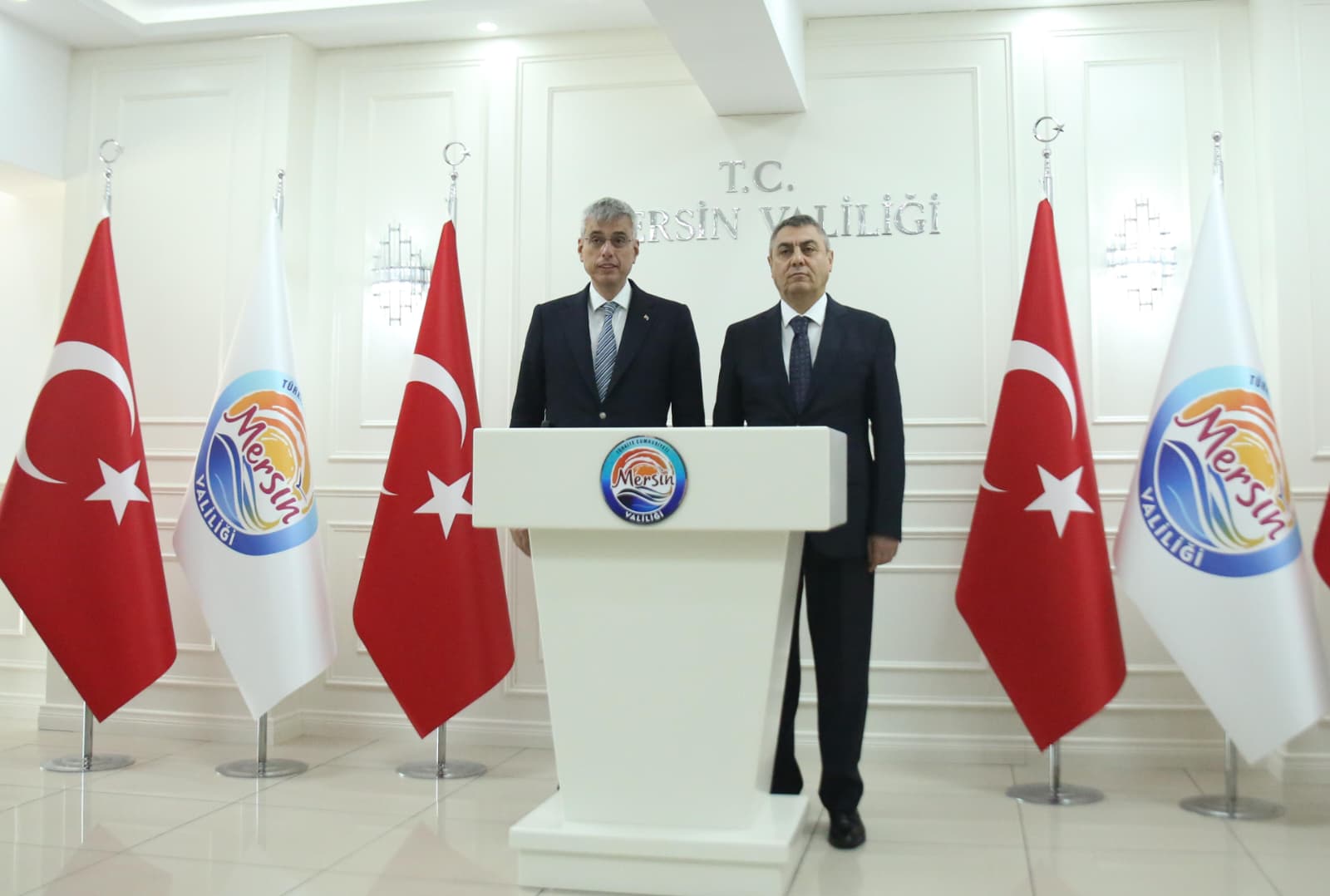 Bakan Memişoğlu Mersin Valiliği ziyareti