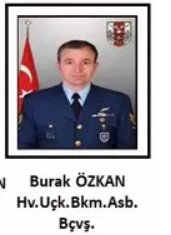 Türk bayrakları şehit evi