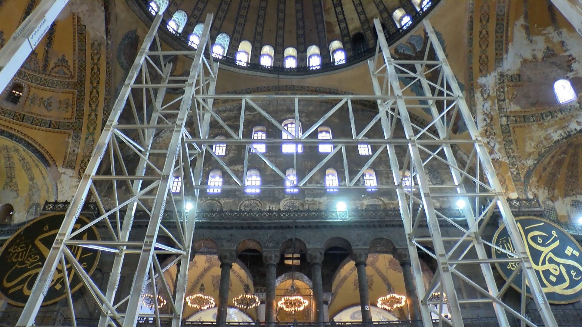 Ayasofya Restorasyon Çalışması