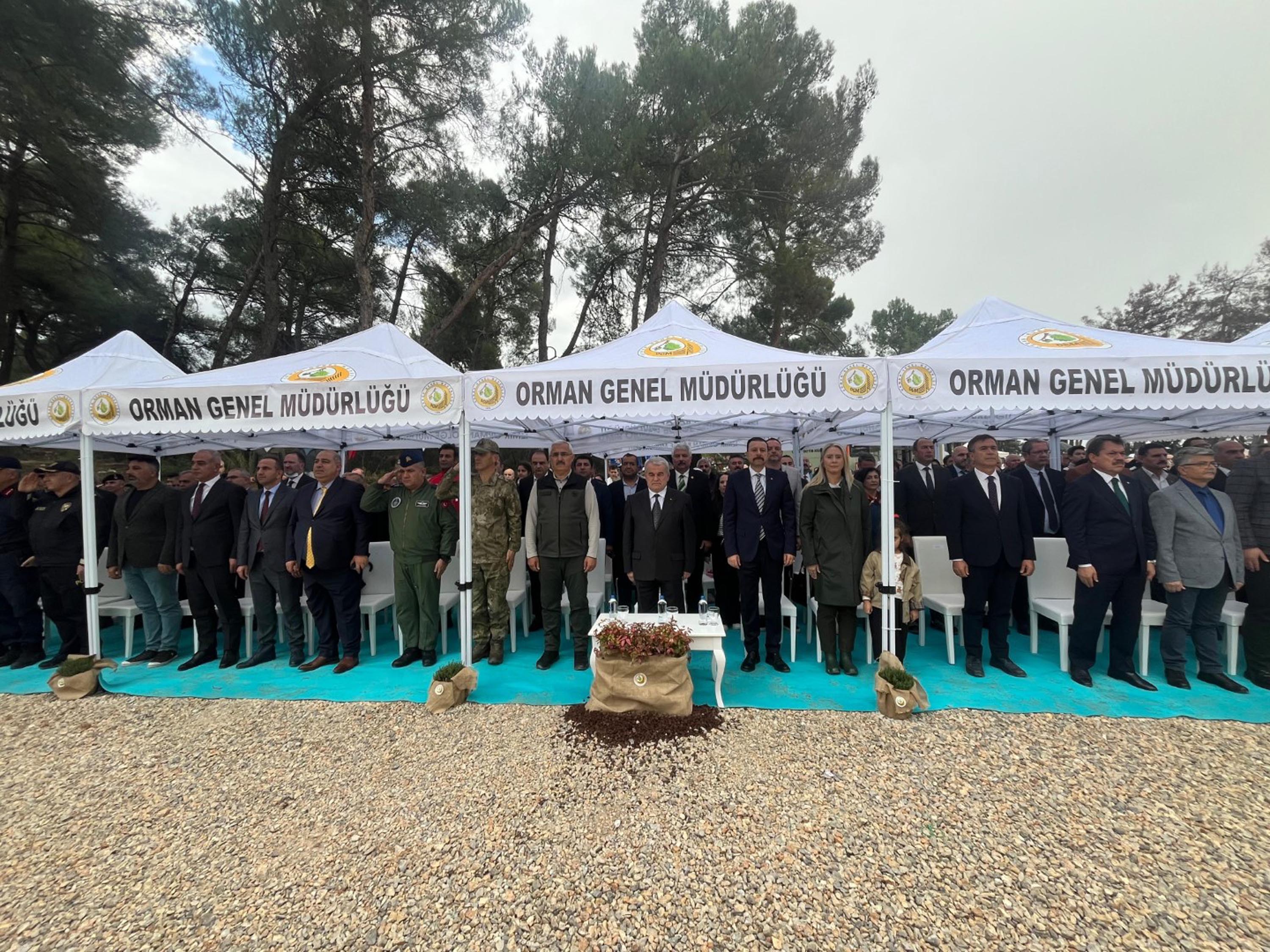 İzmir fidan dikim etkinliği