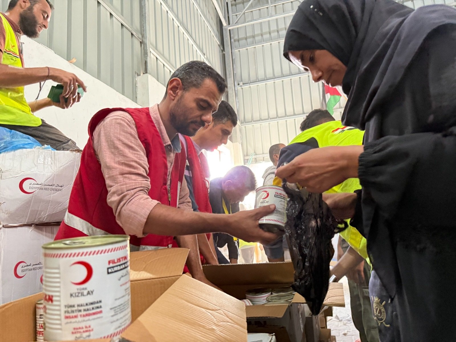 Kızılay aşevi Gazze