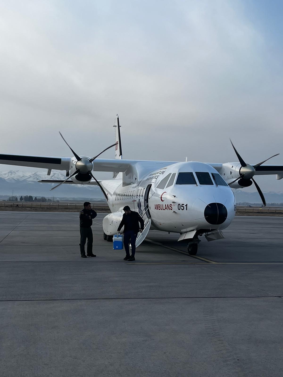 Milli Savunma Bakanlığı ambulans uçağı organ nakli