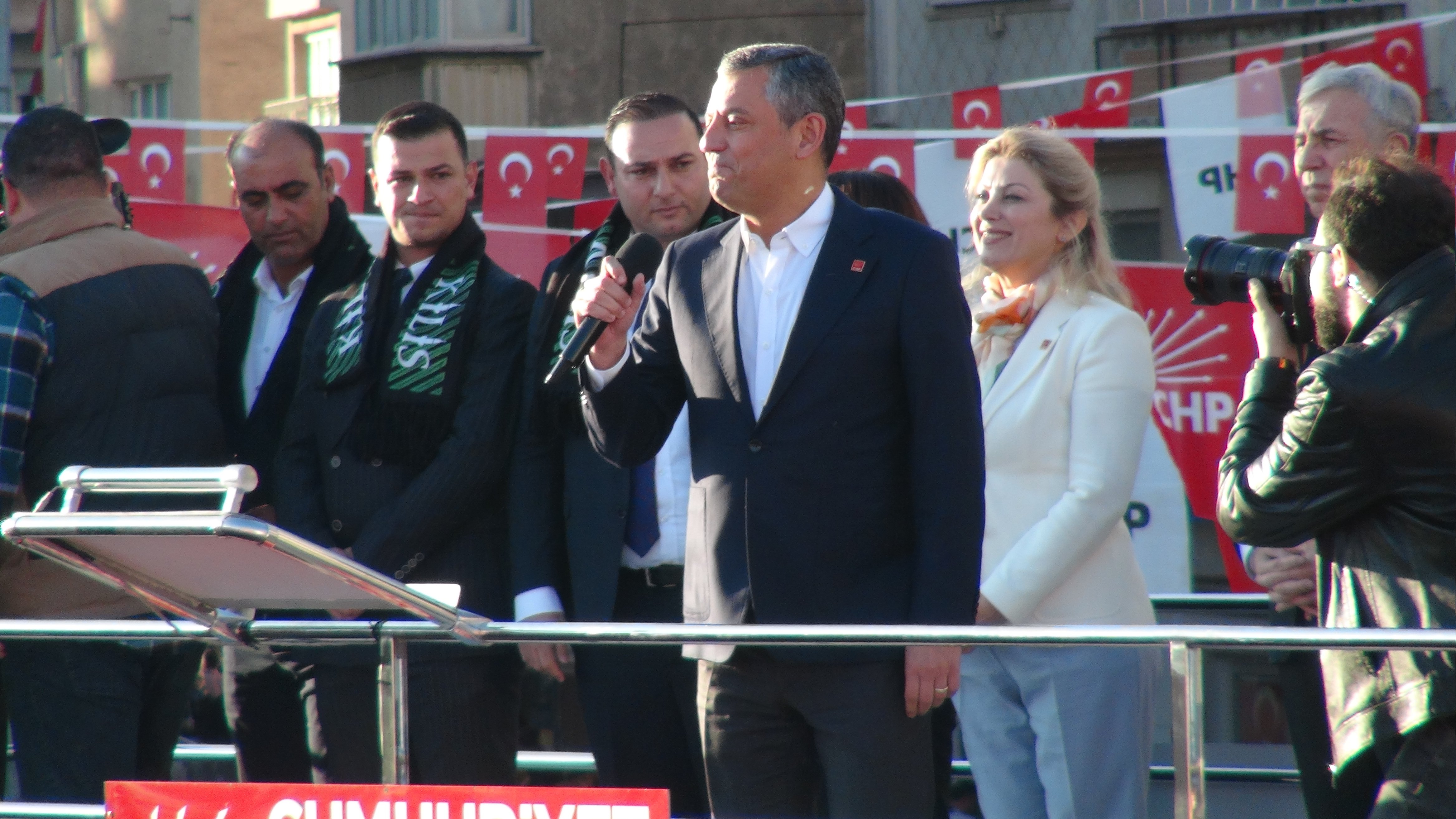 Özgür Özel Kilis Mitingi