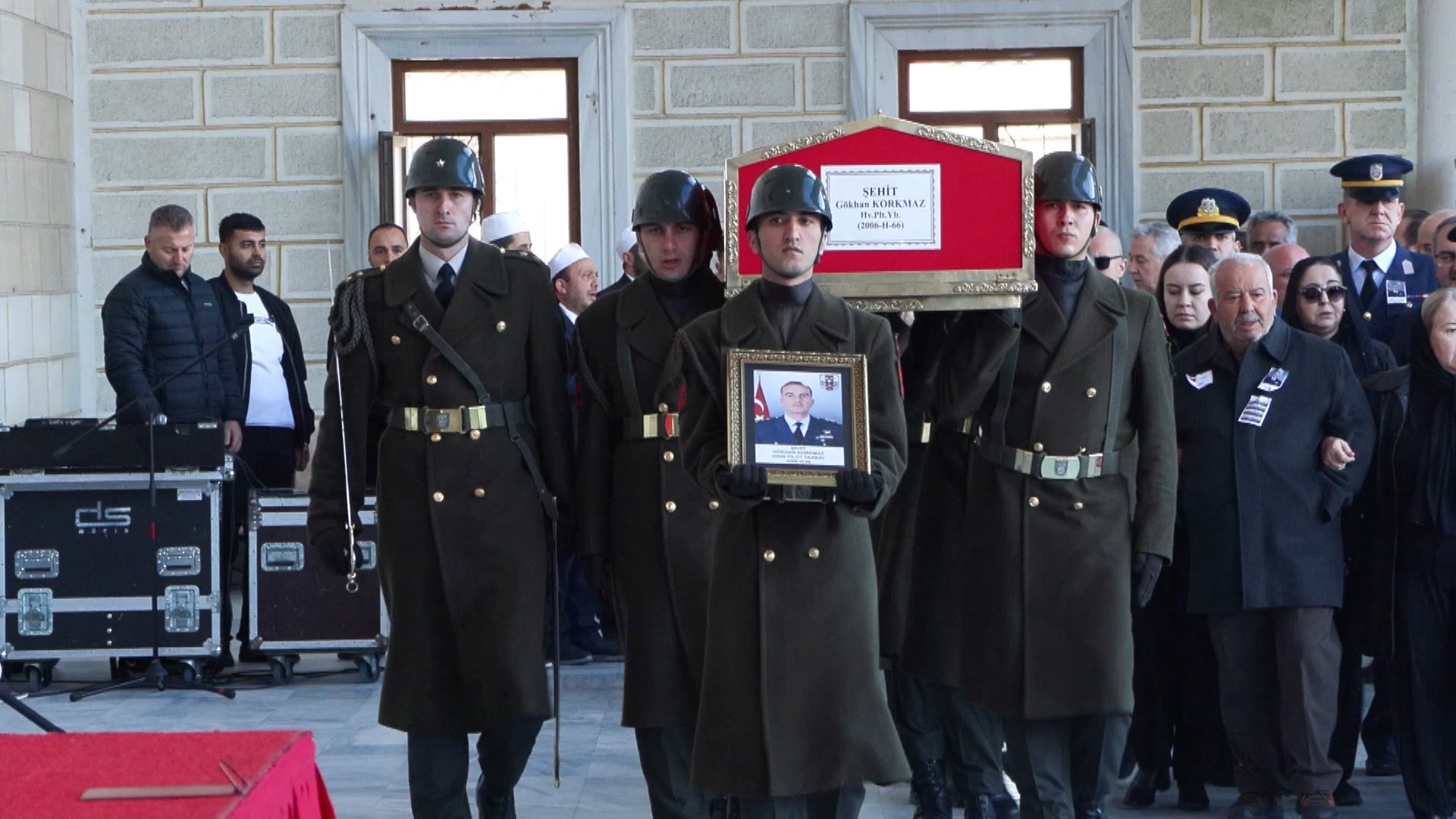 Şehit Pilot Yarbay Gökhan Korkmaz Cenaze Töreni