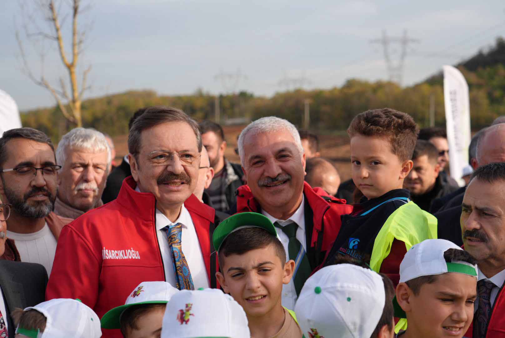Gebze Fidan Dikim Töreni Katılımcıları