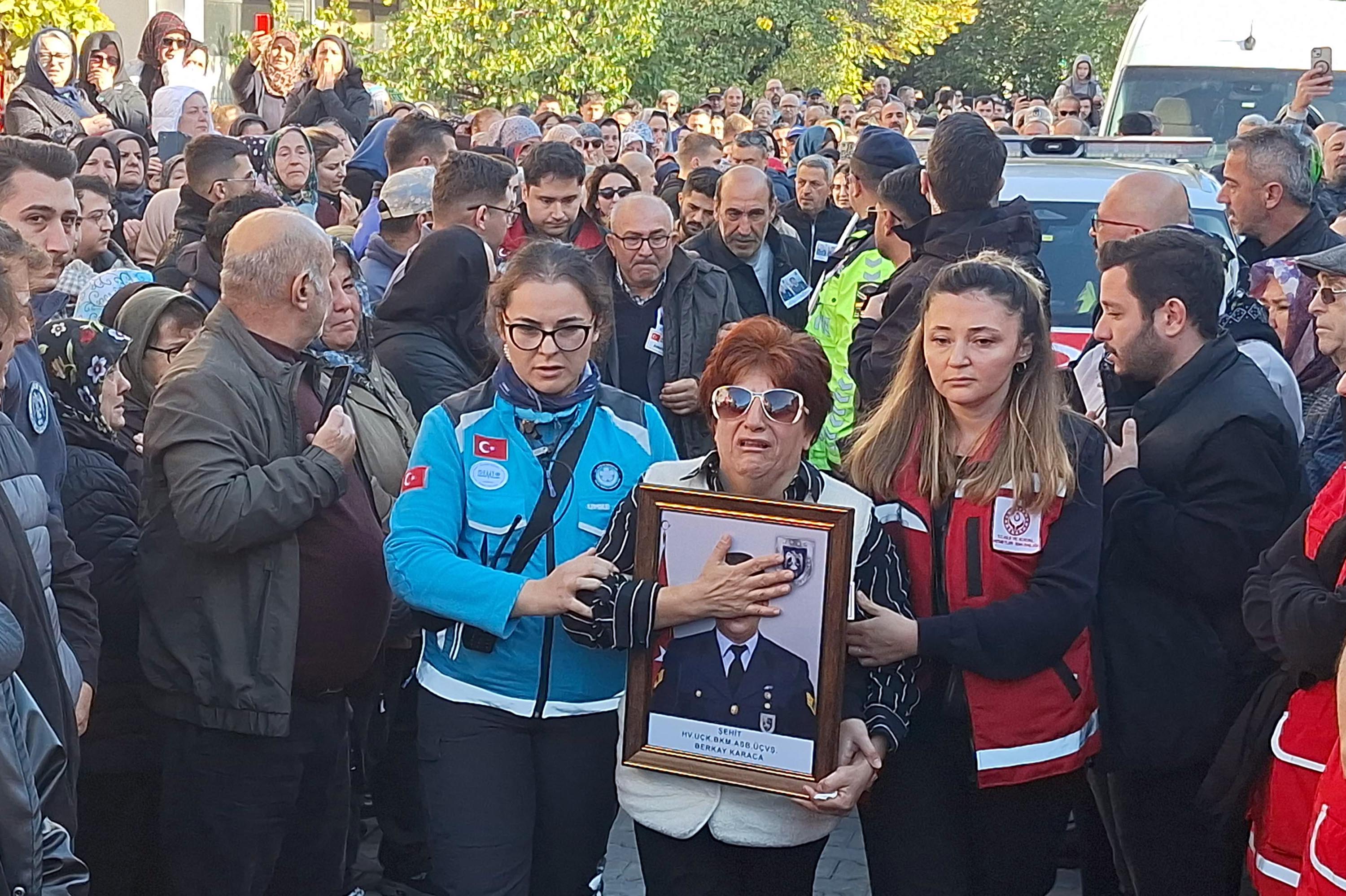 Şehit Astsubay Berkay Karaca cenaze töreni