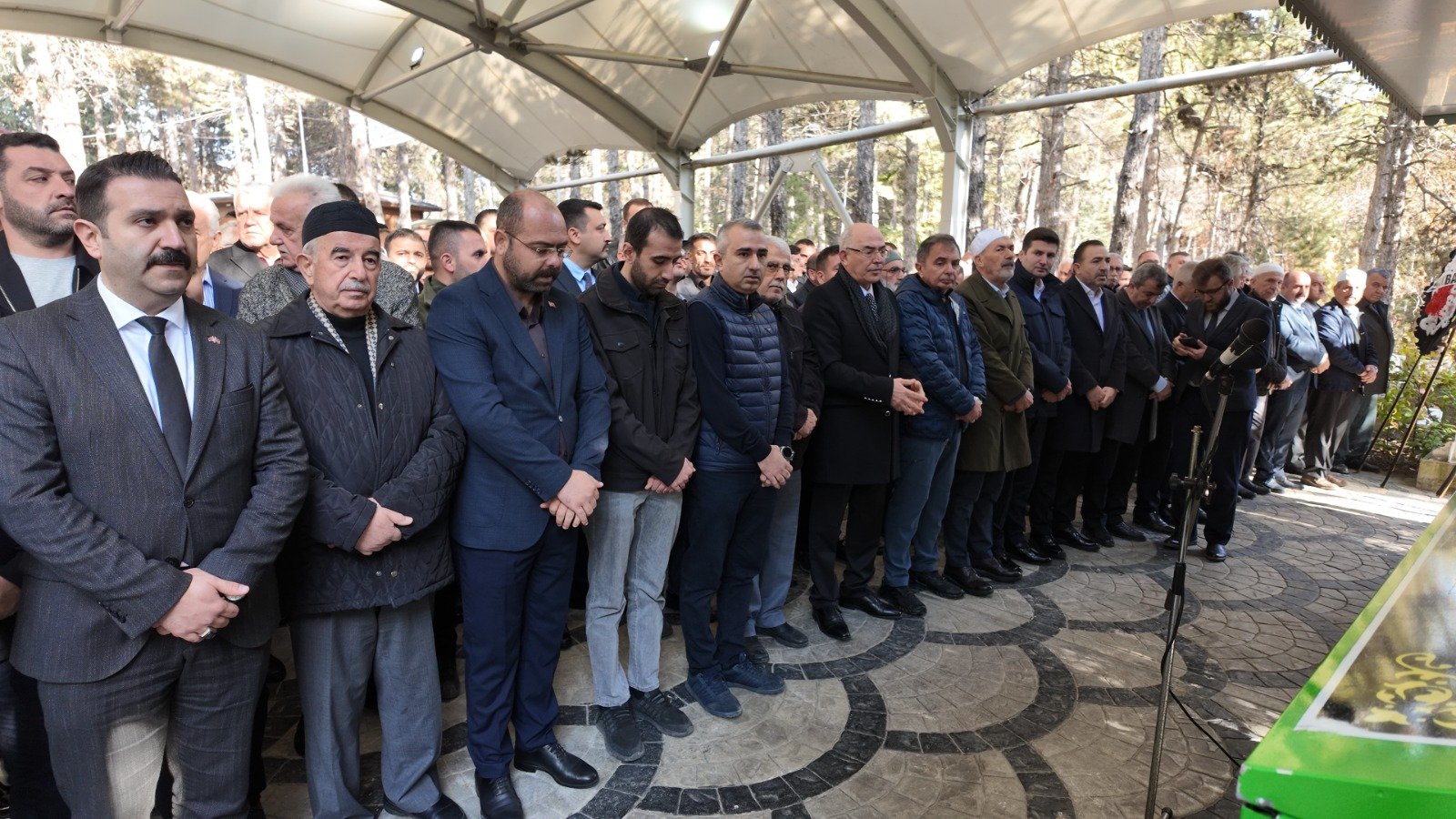 Ziya Yılmazbilen cenaze töreni