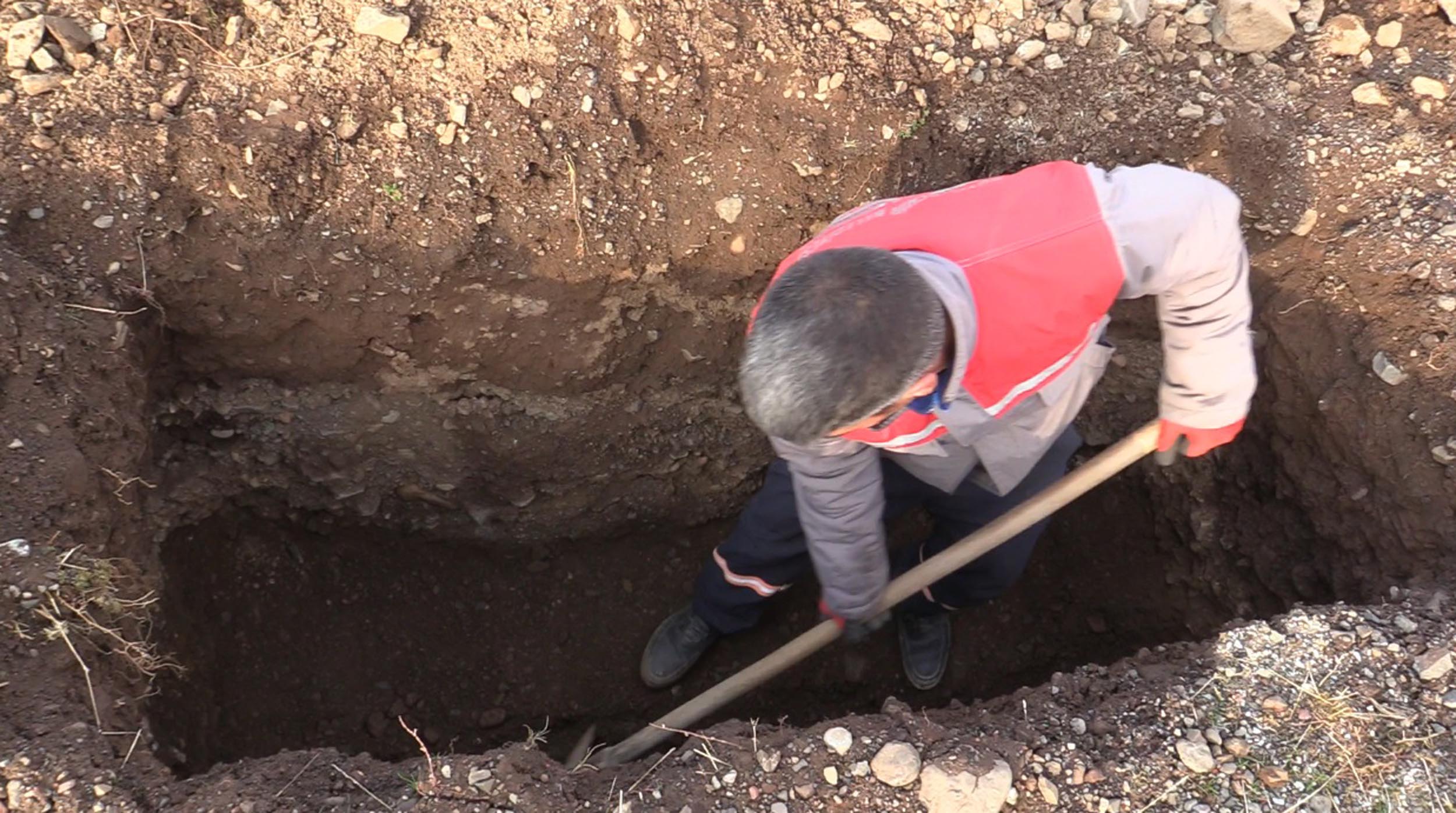 Erzurum Belediye Mezarlık Çalışması