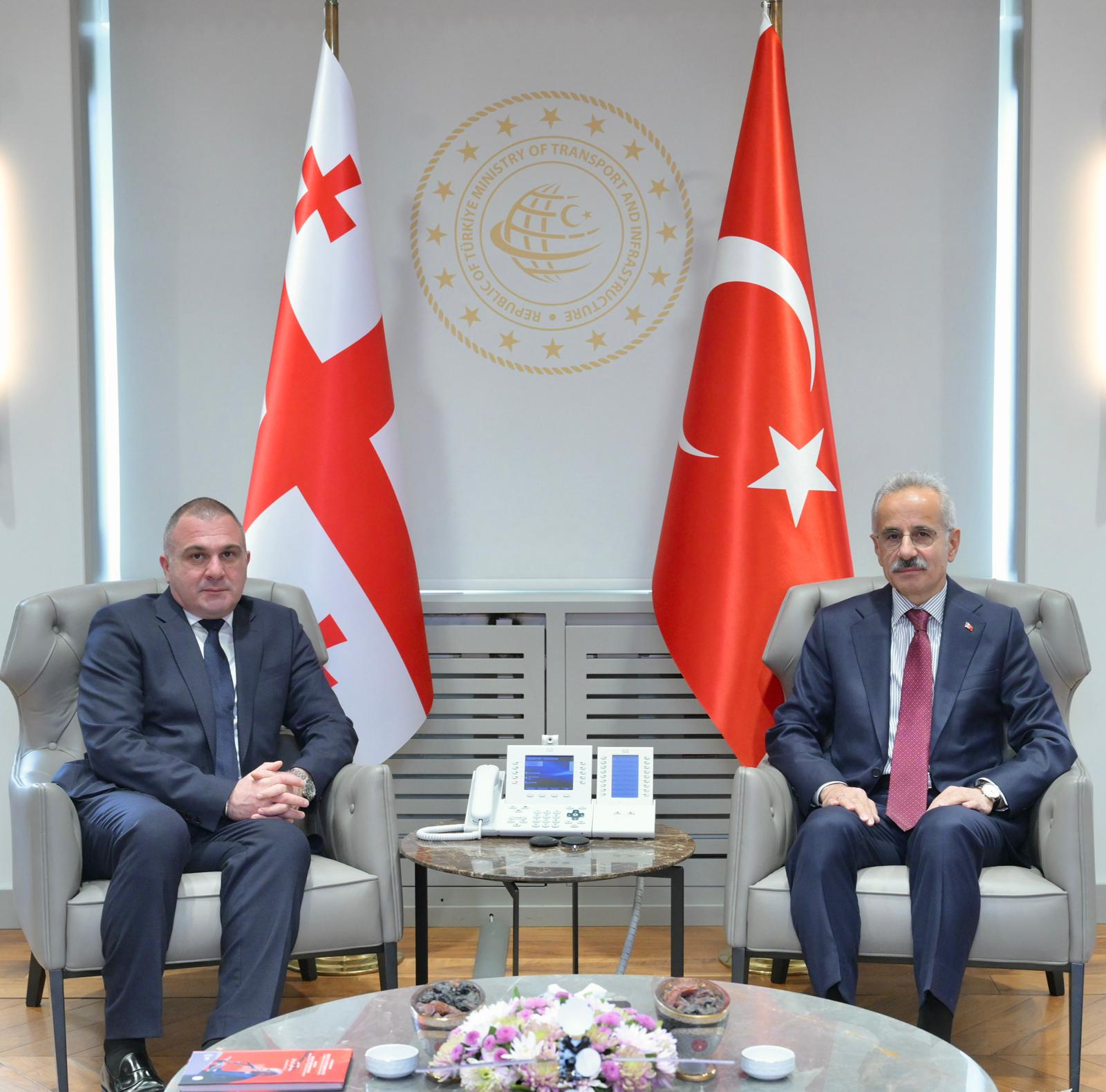 Bakan Uraloğlu Gürcistan Görüşmesi