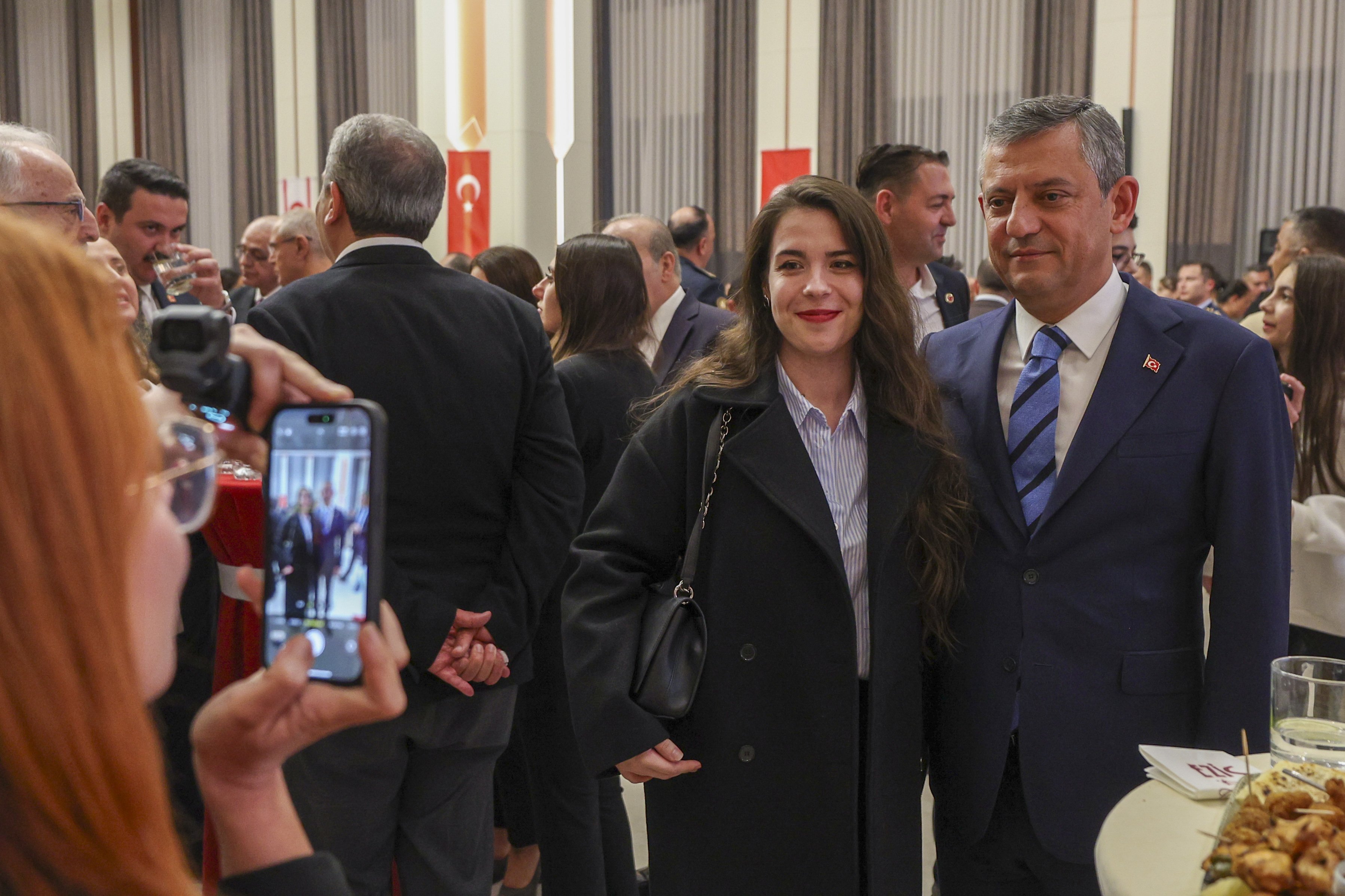 Özgür Özel KKTC resepsiyon