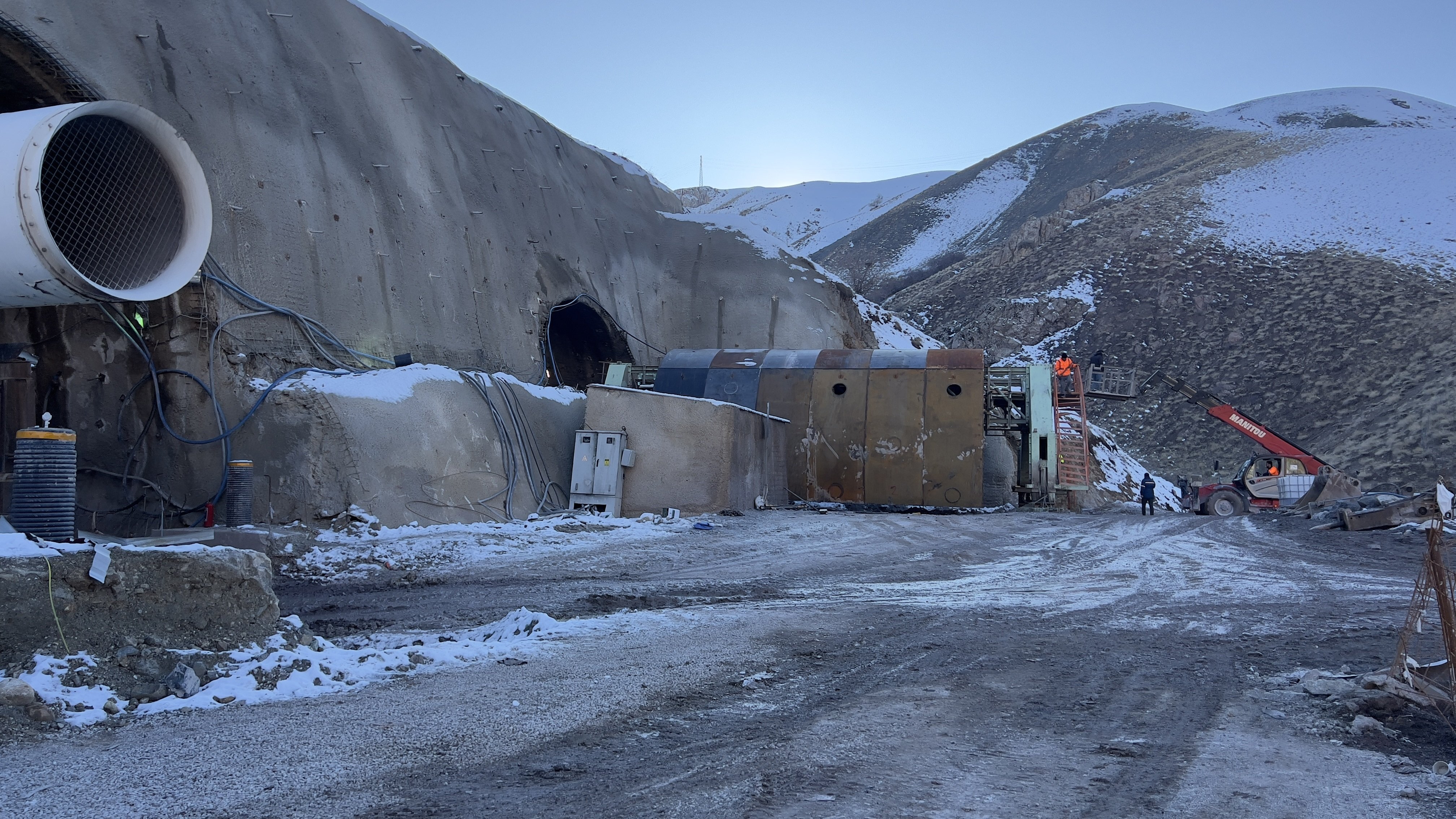 Tünel İnşaatı Çalışmaları