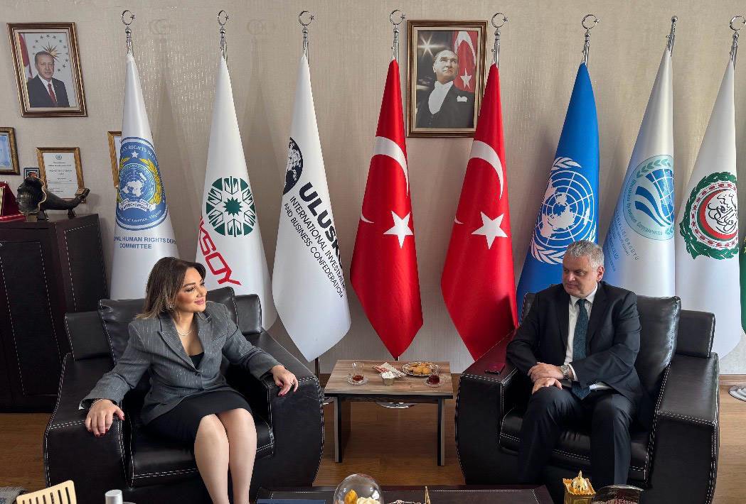 Moldova Büyükelçisi Serebrian ULUSKON Başkanı Atasoy