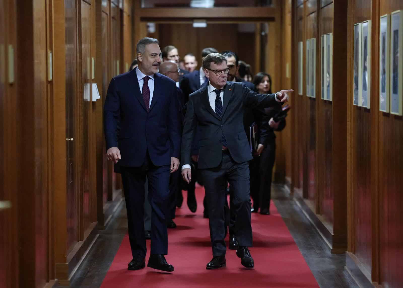 Hakan Fidan Johann Wadephul görüşmesi