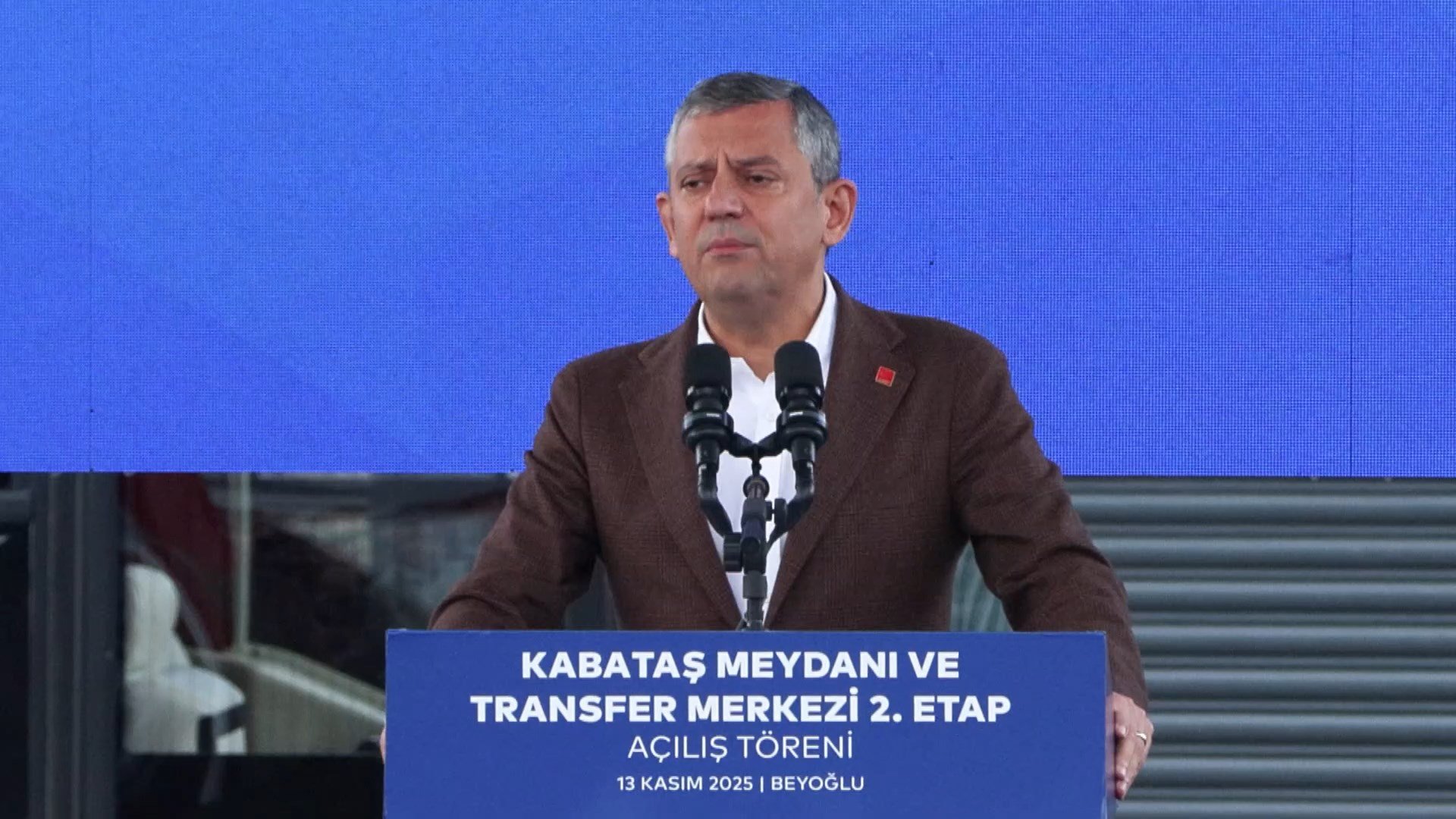 Kabataş Transfer Merkezi Açılışı