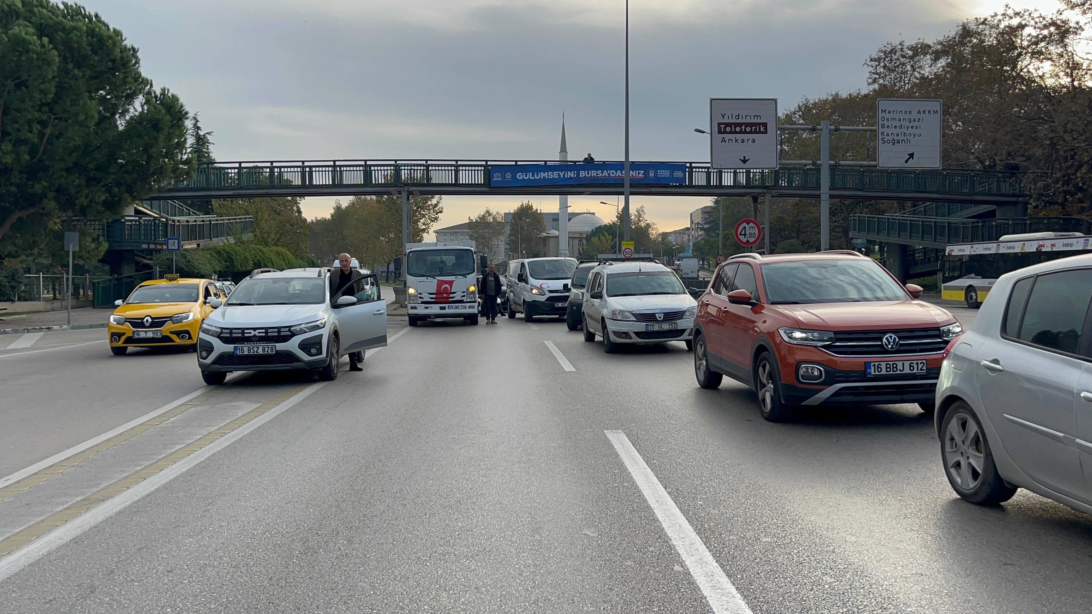 Bursa dron görüntüleri 10 Kasım