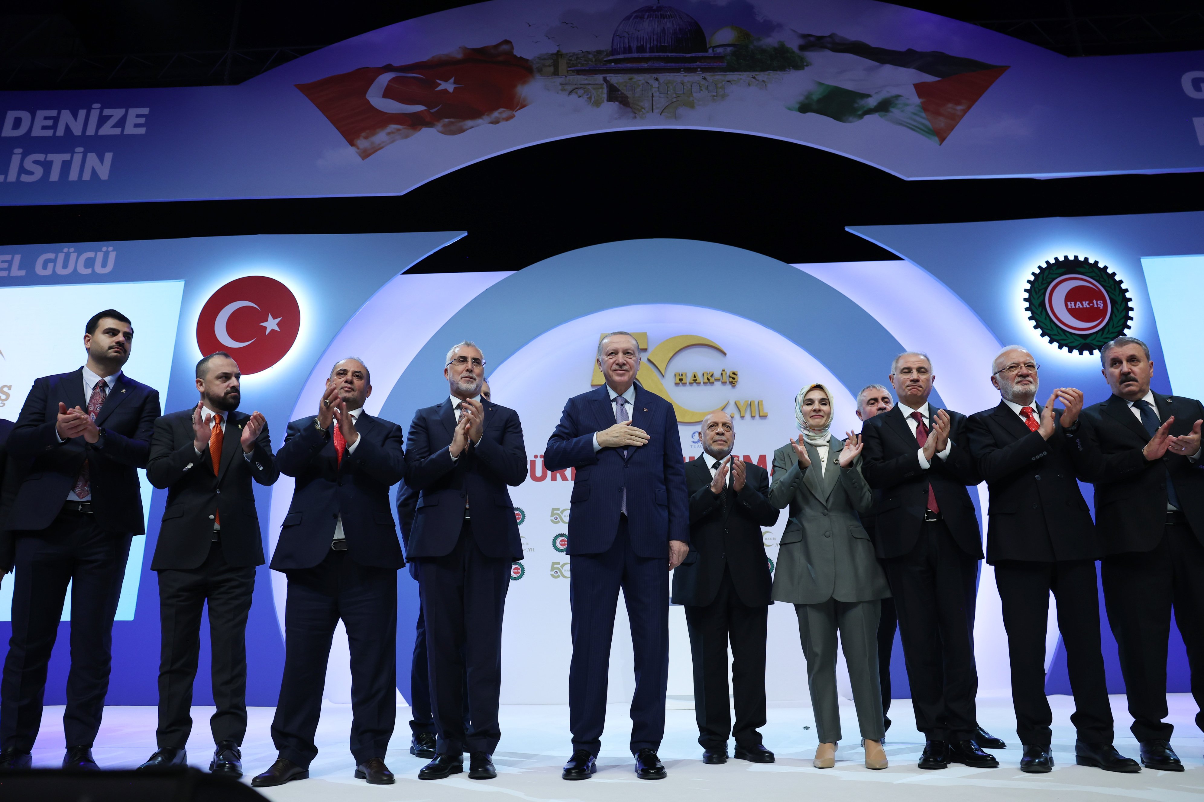 HAK-İŞ 50. yıl etkinliği