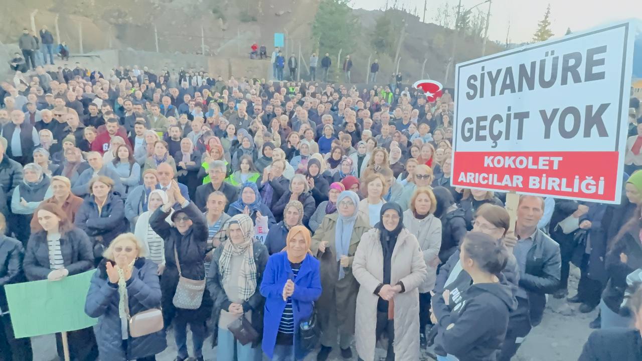 CHP milletvekilleri Artvin protestosu