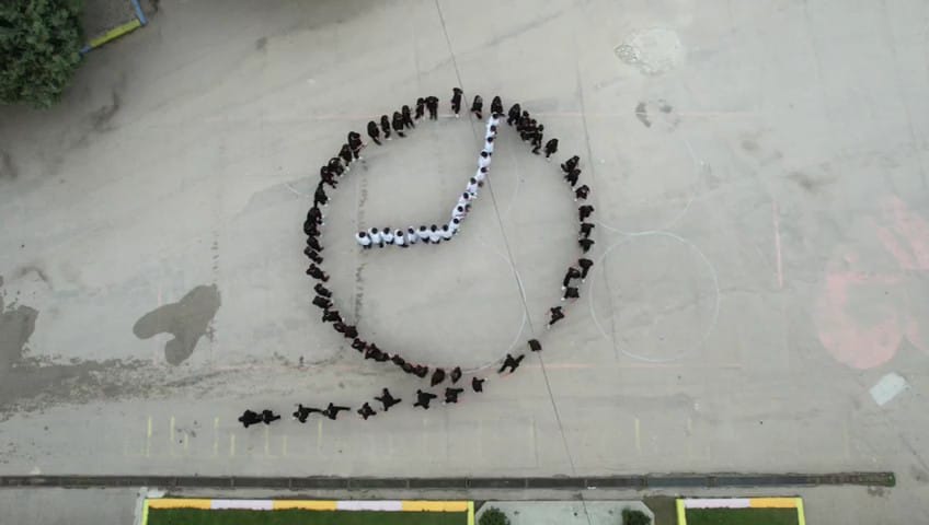 Amasya 10 Kasım koreografisi