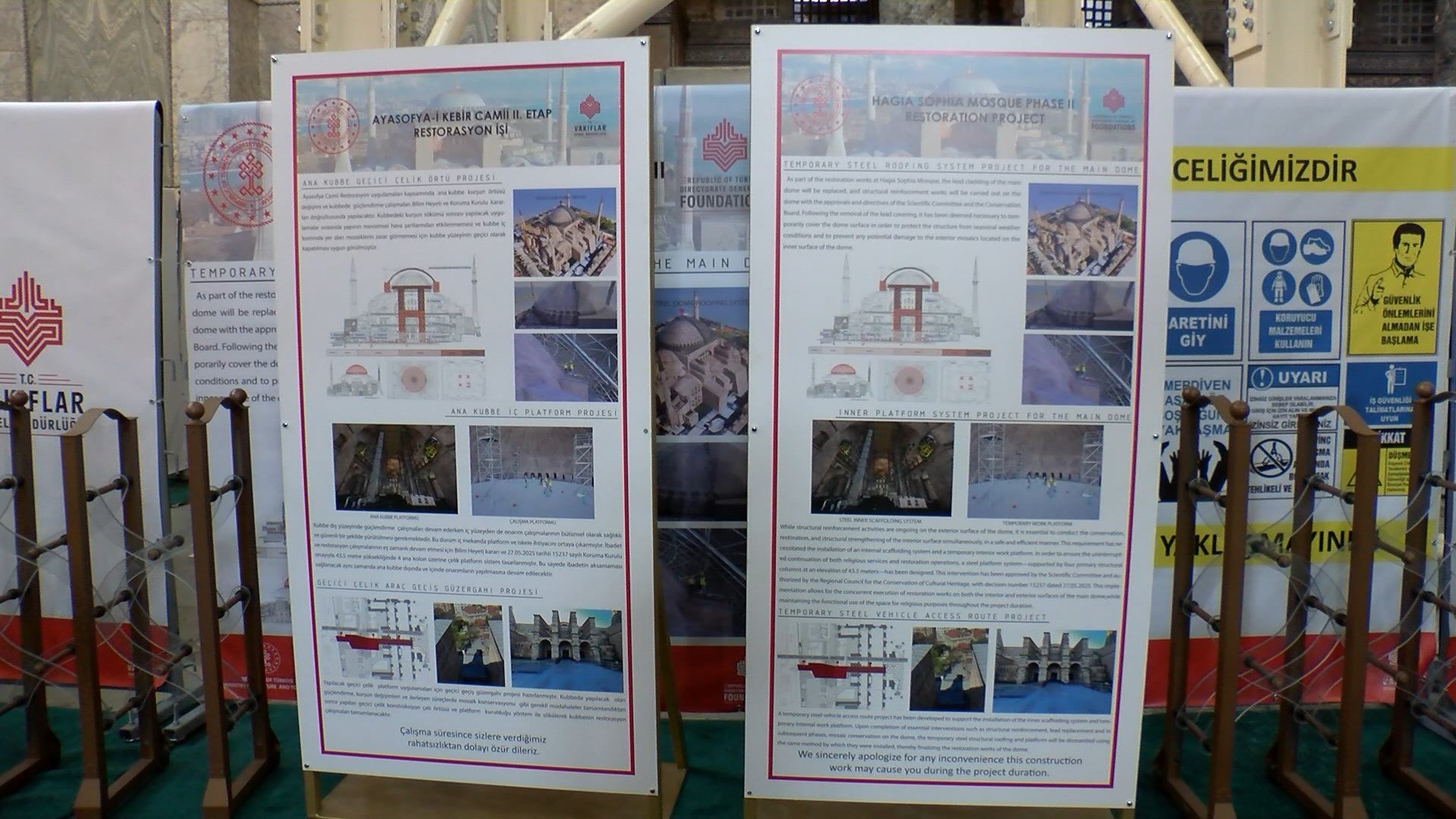 Ayasofya İskele Çalışması