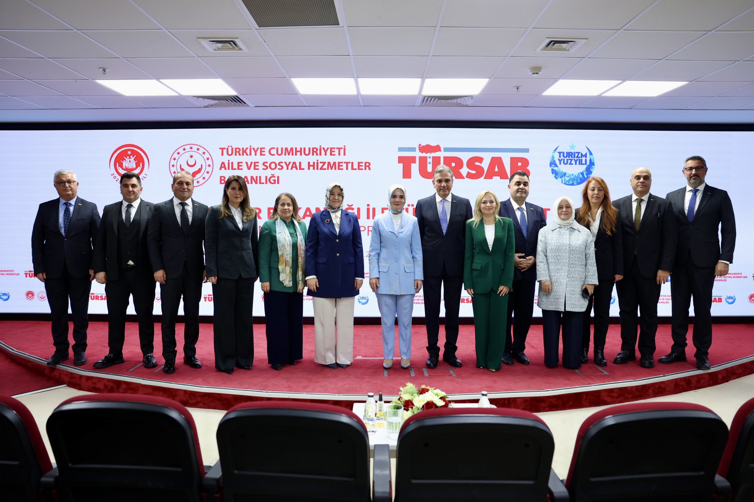 Bakan Göktaş TÜRSAB Protokolü